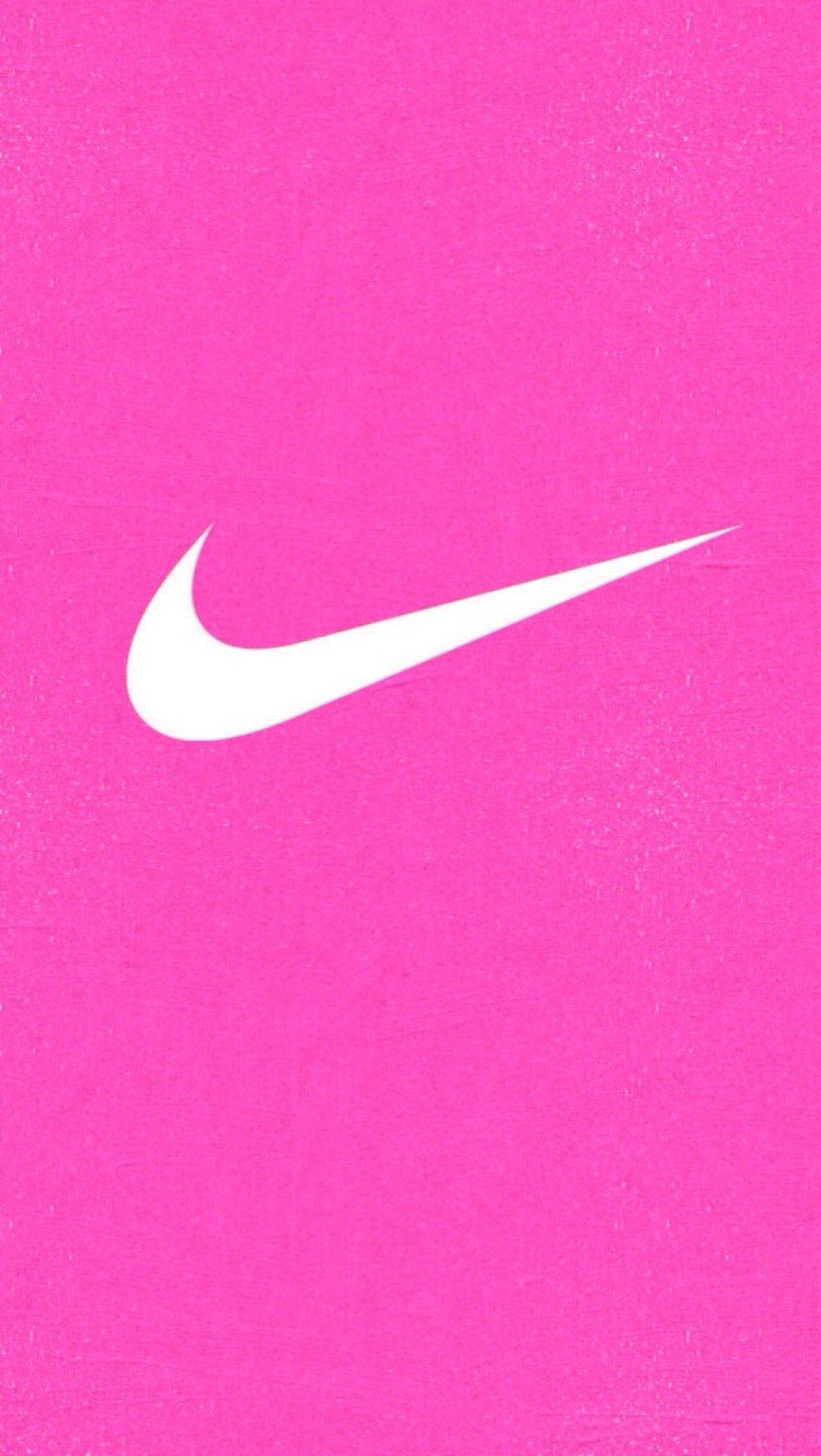 1082 x 1920 · jpeg - Pink Nike Logo Wallpapers - Wallpaper Cave
