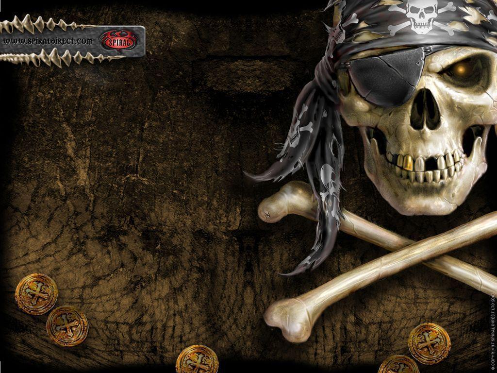 1024 x 768 · jpeg - Pirate Skull Wallpapers - Wallpaper Cave