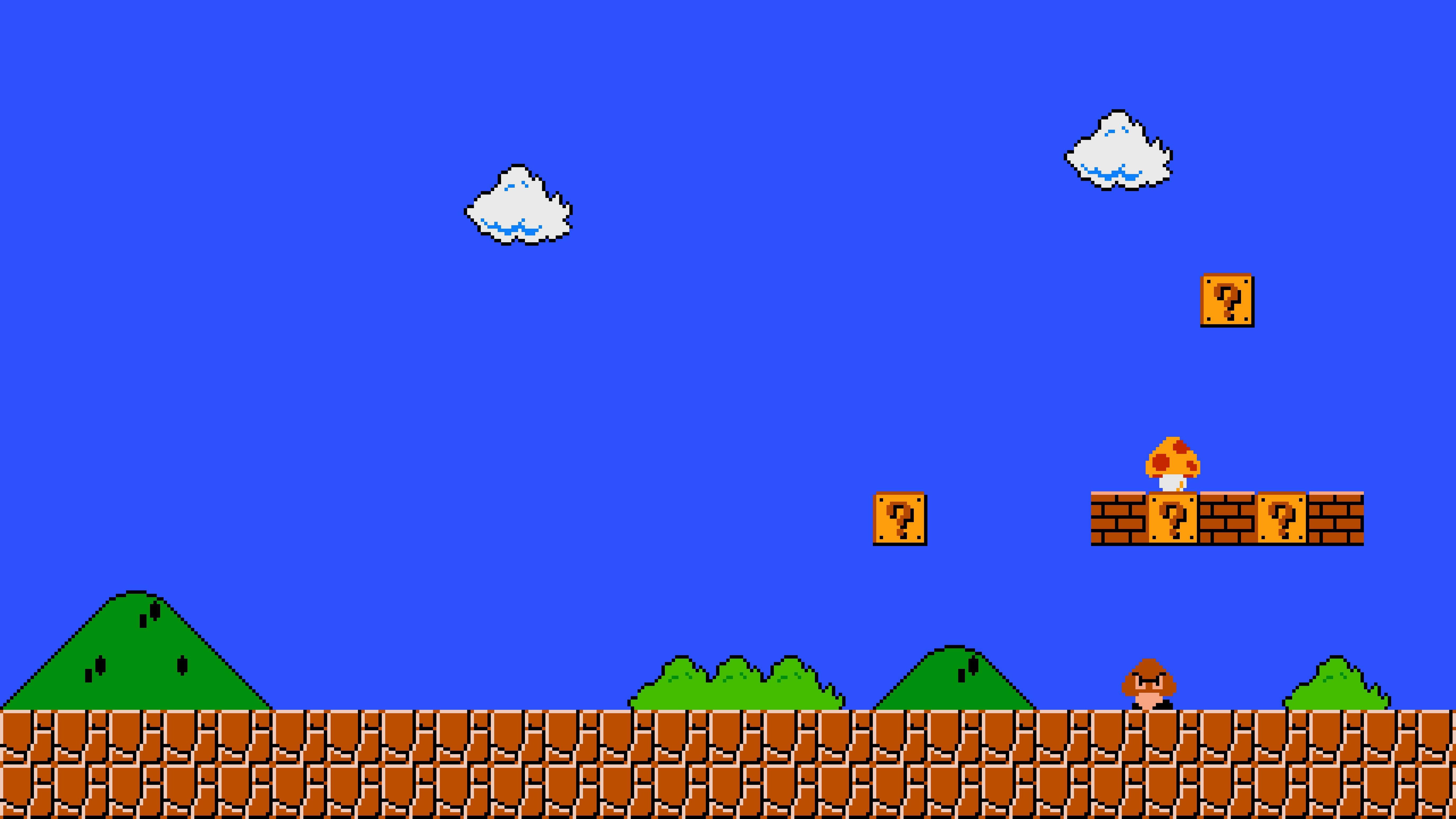 5500 x 3094 · jpeg - Pixel Mario Wallpapers Images Photos Pictures Backgrounds