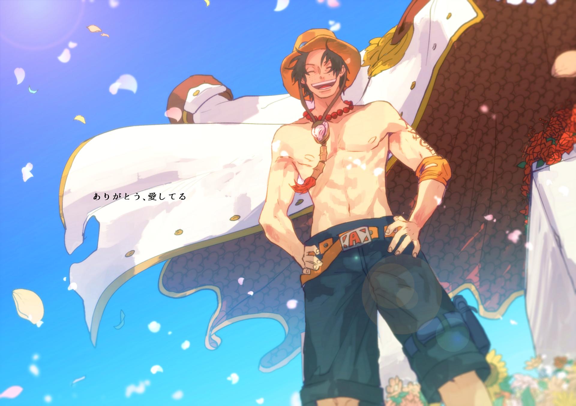 1920 x 1353 · png - Portgas D. Ace HD Wallpaper | Background Image | 1920x1353