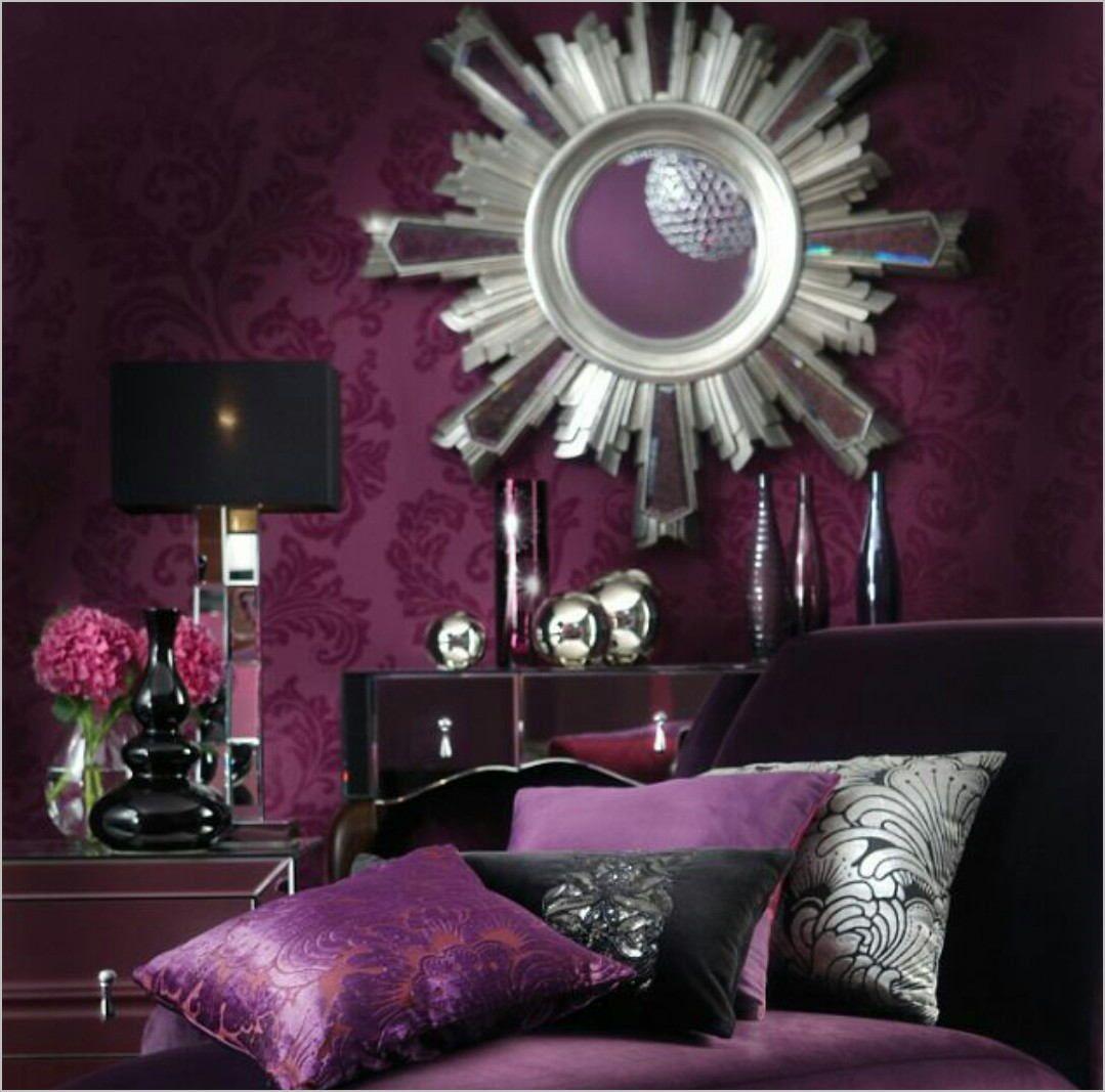 1079 x 1067 · jpeg - Deco Chambre Violet Et Noir | Purple living room, Purple bedrooms ...