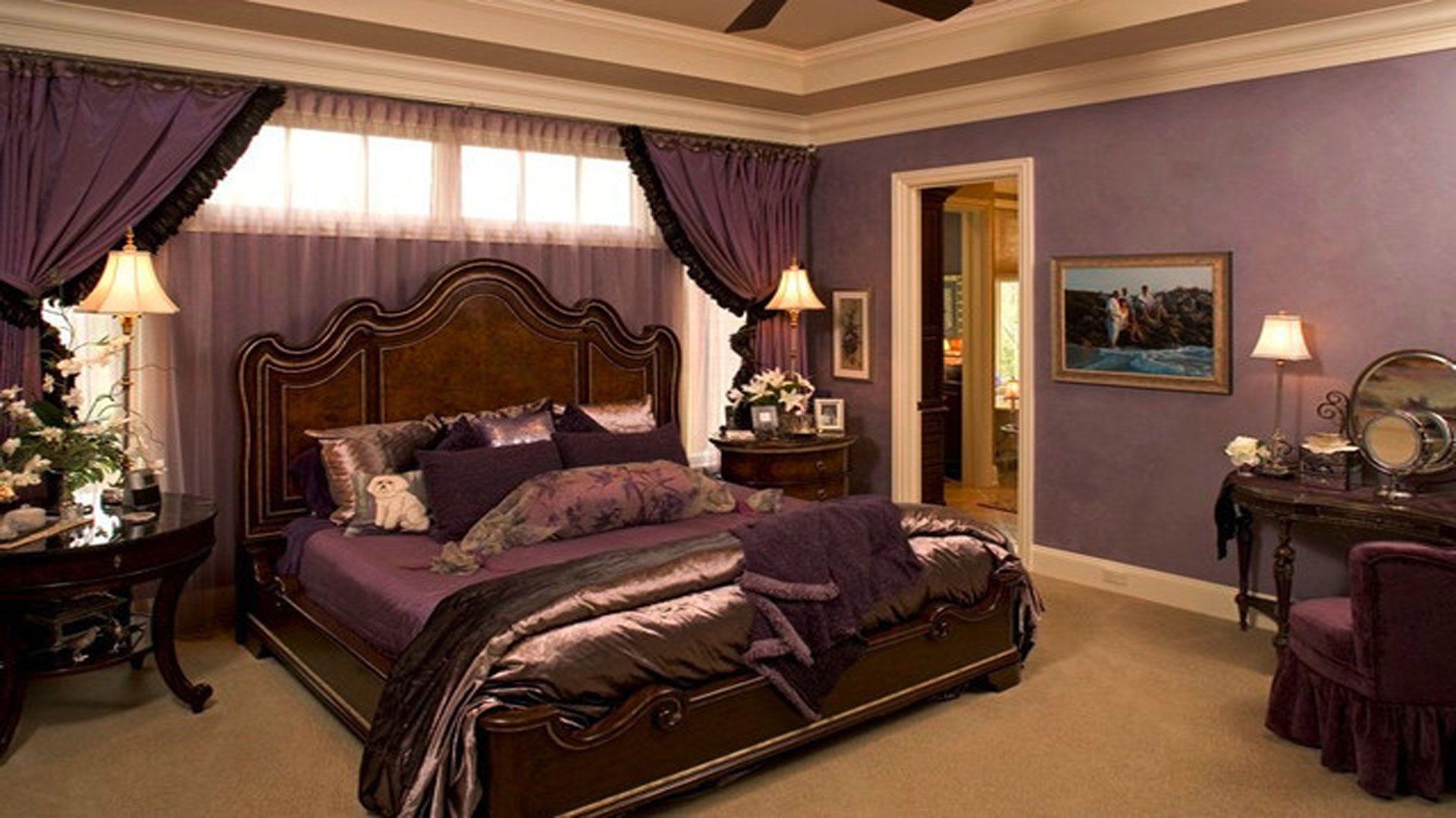 1920 x 1080 · jpeg - Bedroom HD Wallpapers Free Download | Purple bedroom design, Purple ...