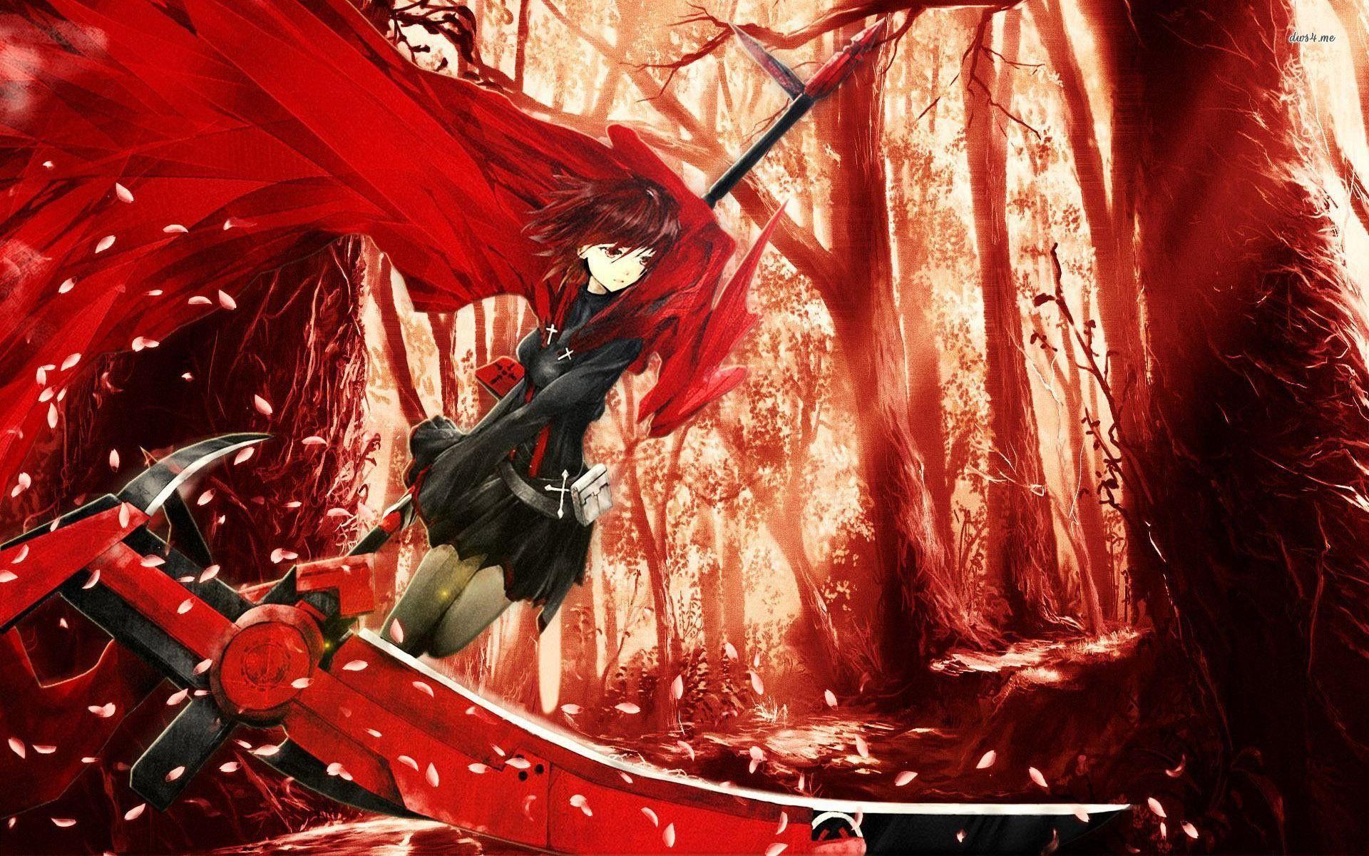 1920 x 1200 · jpeg - Red Hair Anime Wallpapers - Wallpaper Cave