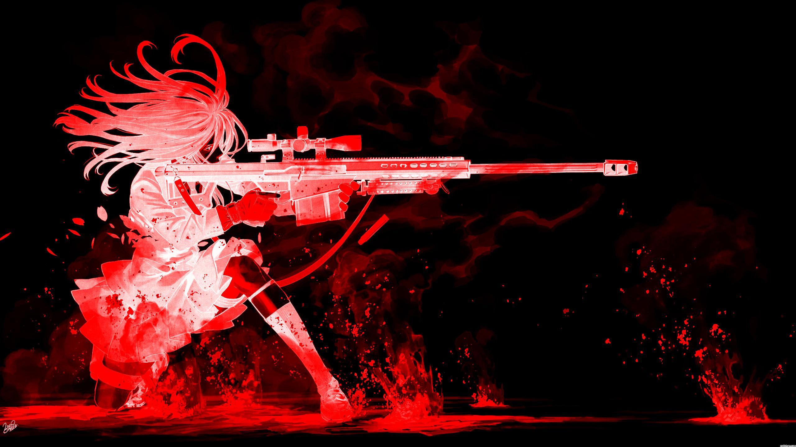 2560 x 1440 · jpeg - Cool Red Anime Wallpapers - Wallpaper Cave