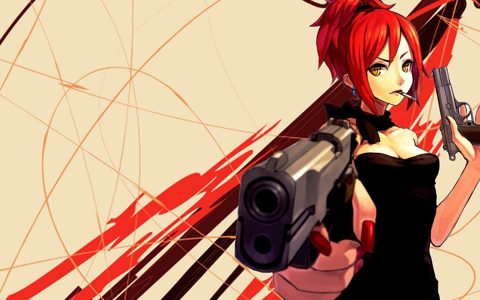 1920 x 1200 · jpeg - Red Hair Anime Wallpapers - Wallpaper Cave