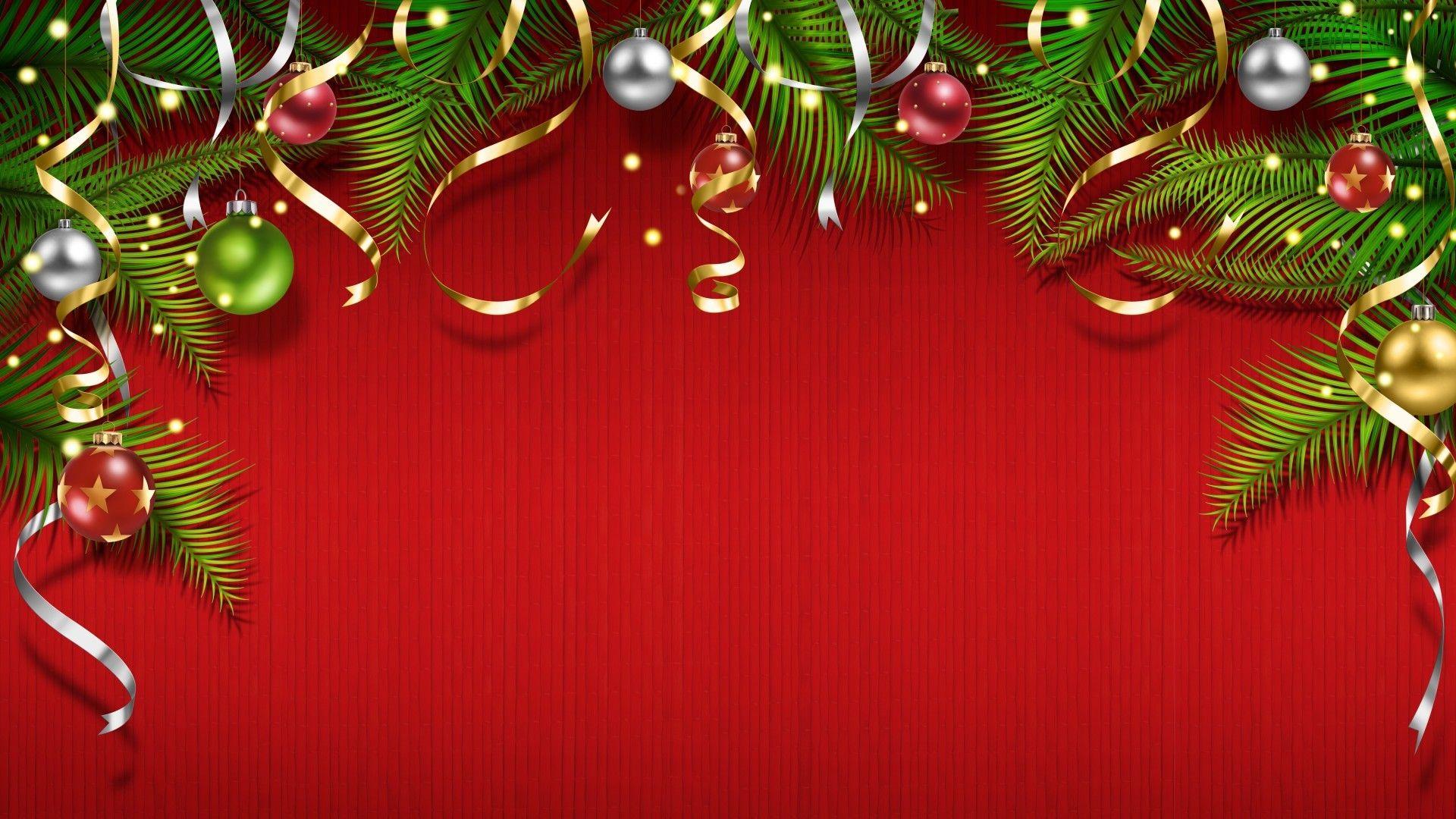 1920 x 1080 · jpeg - Red Christmas Wallpapers - Top Free Red Christmas Backgrounds ...