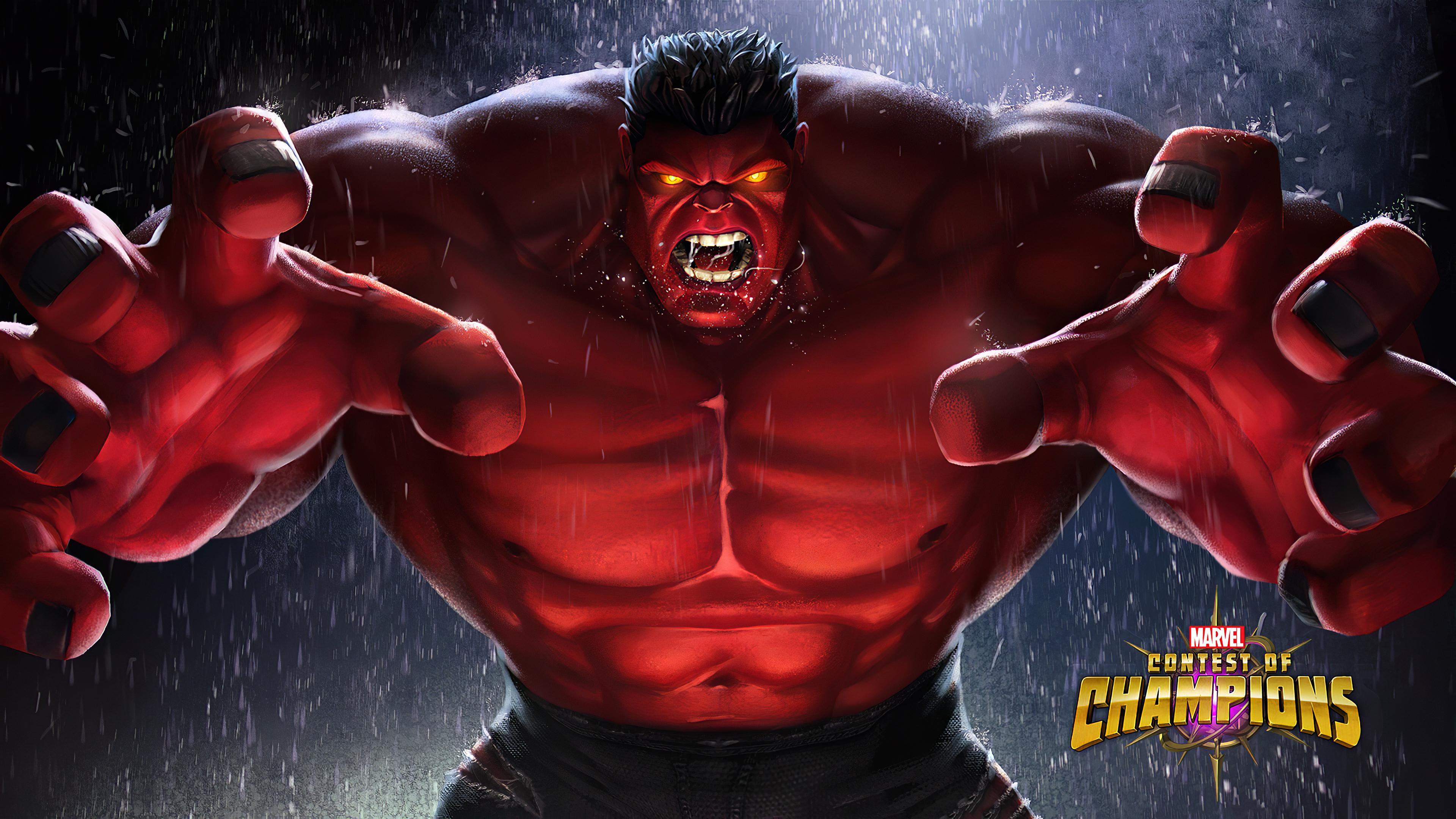 3840 x 2160 · jpeg - Red Hulk Contest Of Champions 4k, HD Games, 4k Wallpapers, Images ...