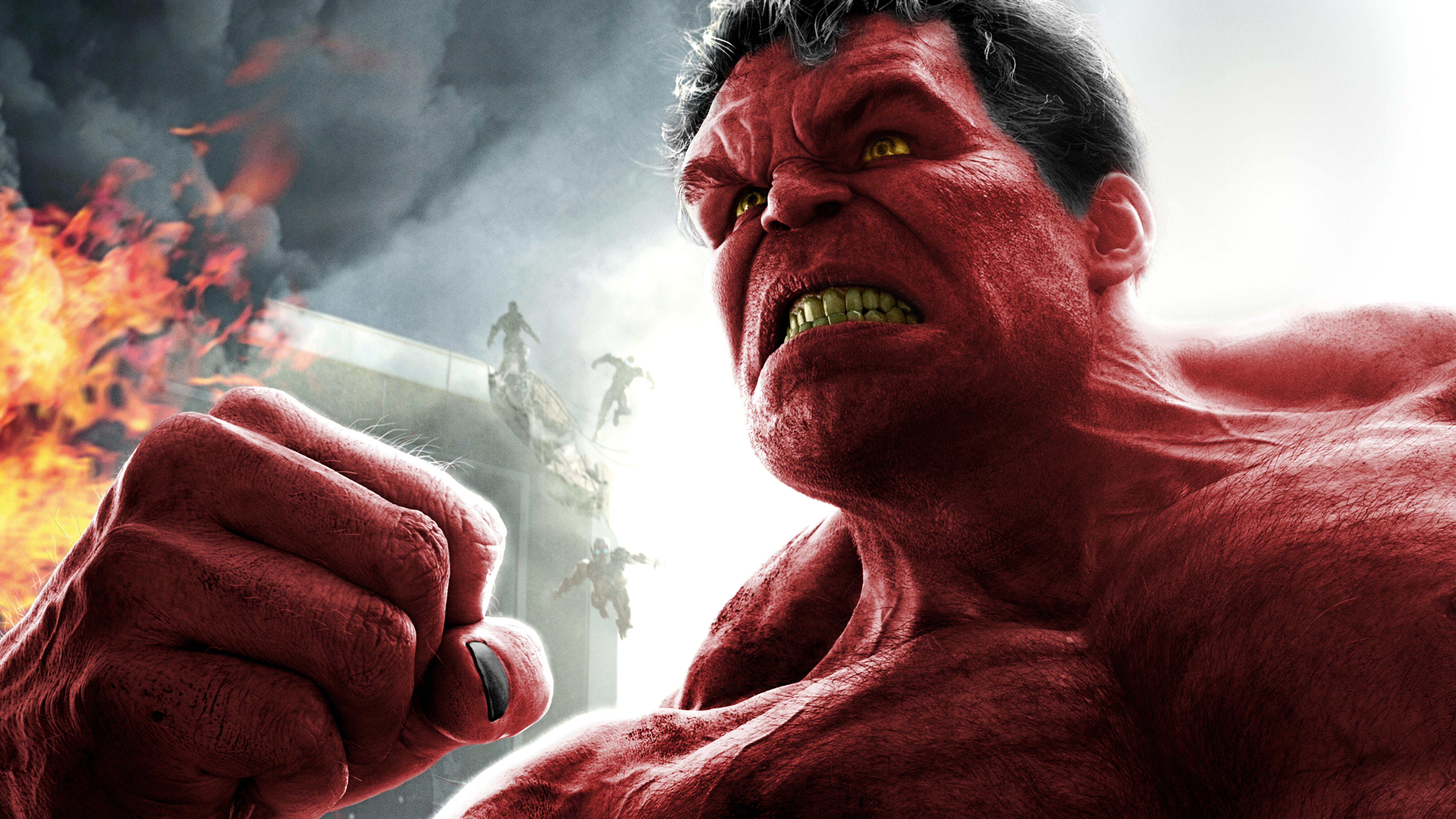 7451 x 4191 · jpeg - Red Hulk 8k, HD Superheroes, 4k Wallpapers, Images, Backgrounds, Photos ...