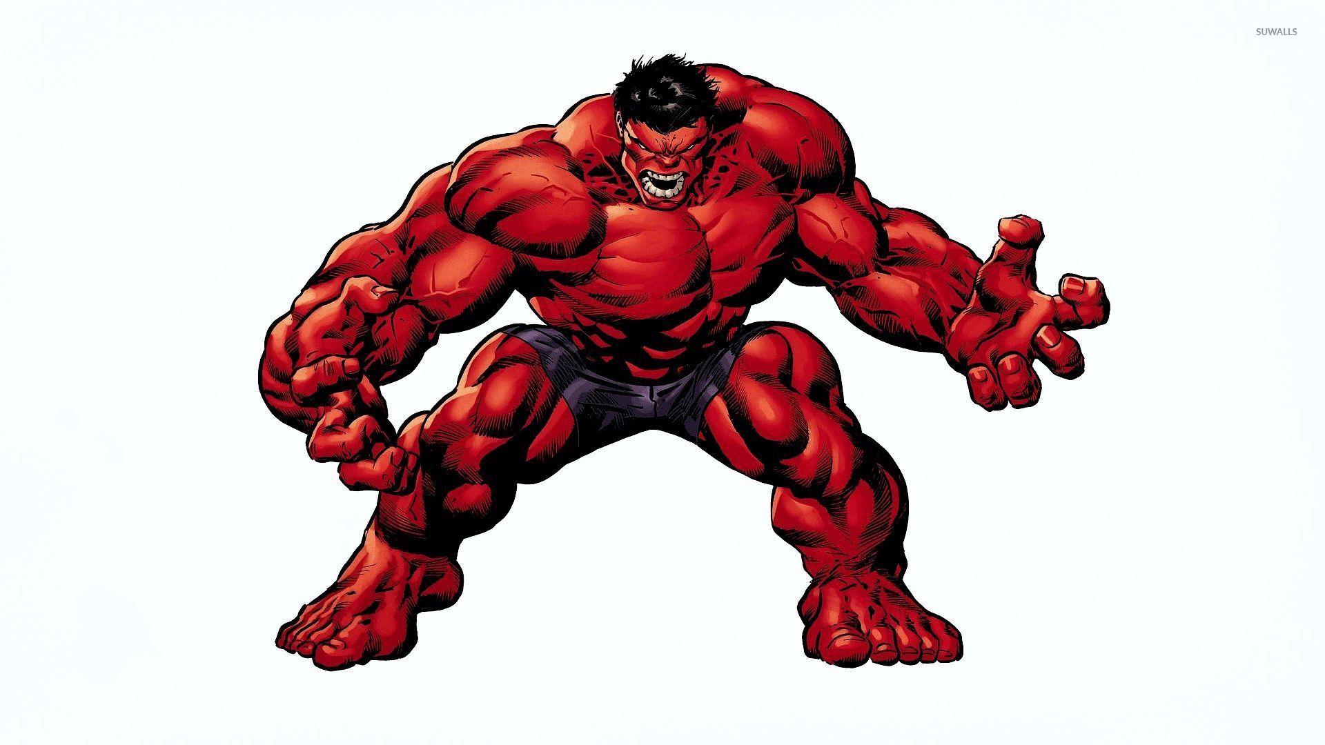 1920 x 1080 · jpeg - Angry Red Hulk wallpaper - Comic wallpapers - #49198