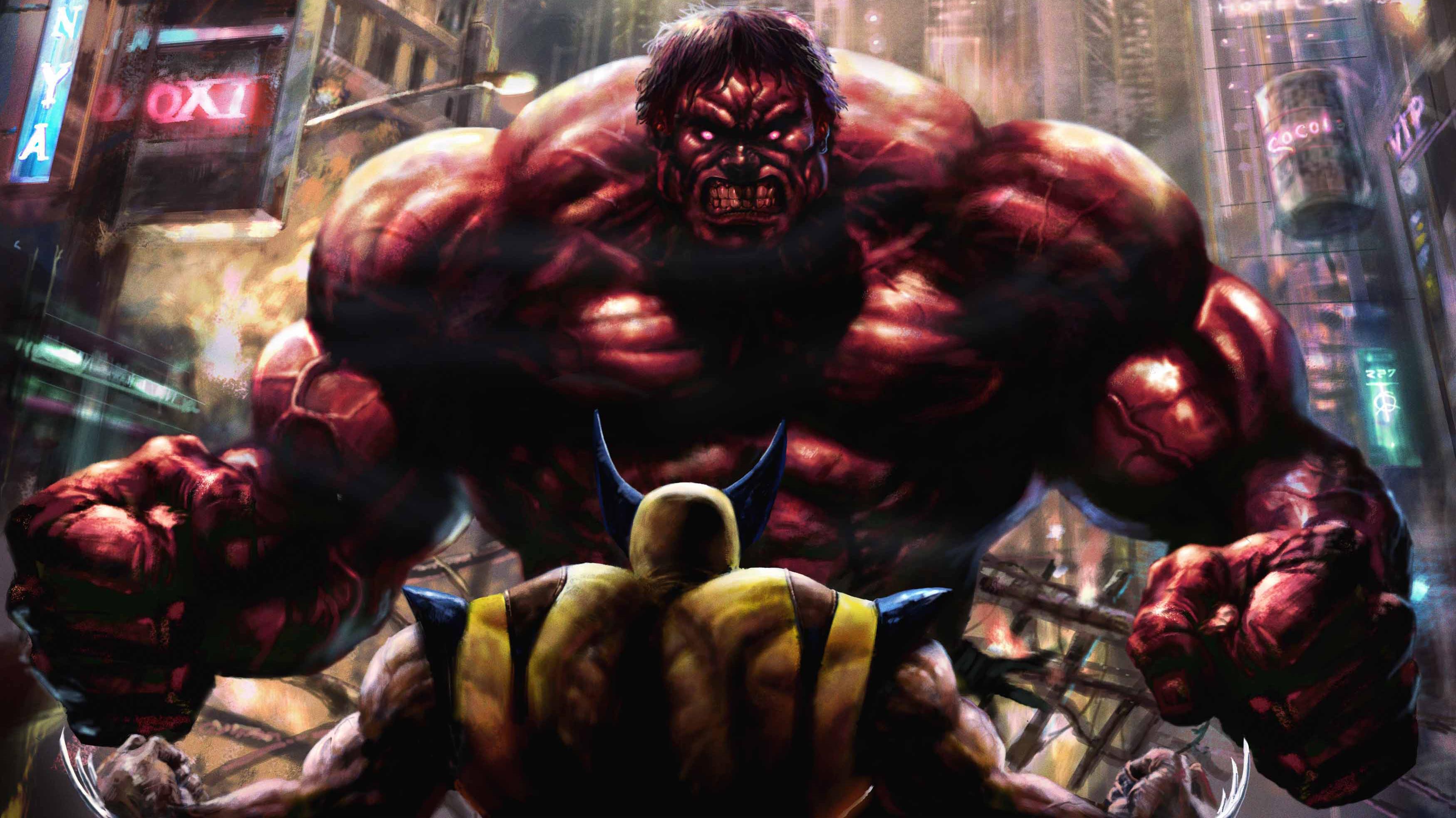 3500 x 1969 · jpeg - Big Trouble With Red Hulk, HD Superheroes, 4k Wallpapers, Images ...