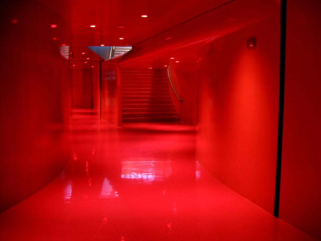 1024 x 768 · jpeg - Red Room | Creepy Red Room at the Seattle Central Library | Jeremy ...