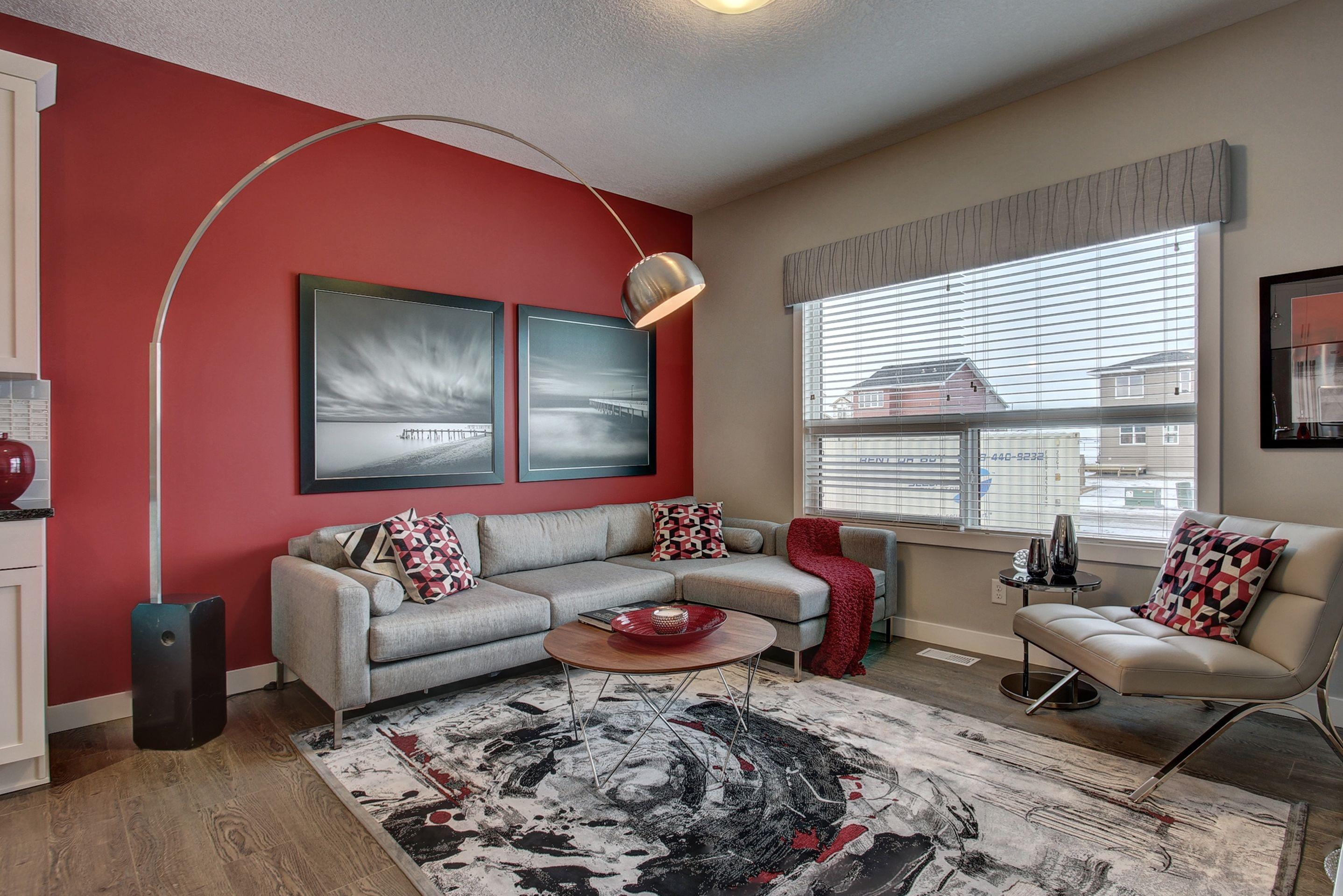 2876 x 1919 · jpeg - Living room simple red wallpaper custom wall paper by www.Sonatadesign ...