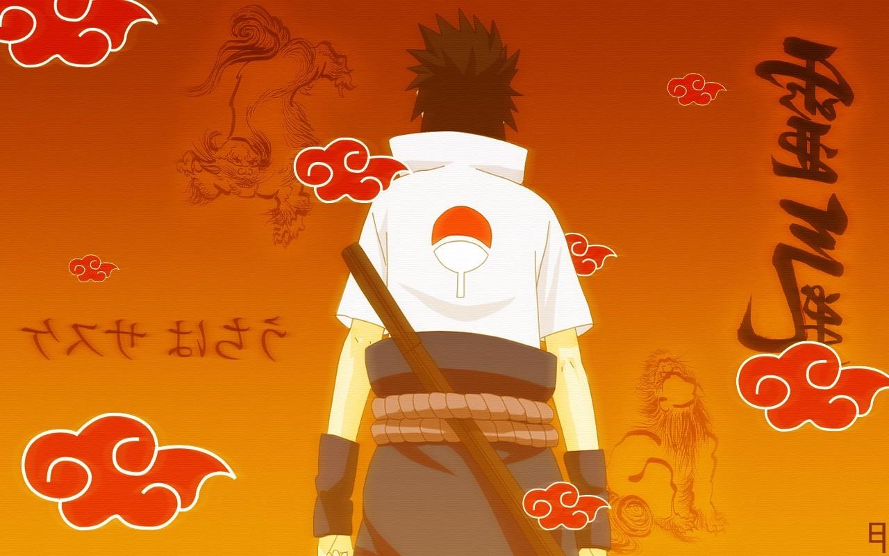 1280 x 800 · jpeg - Uchiha Sasuke, Naruto Shippuuden, Kanji, Akatsuki Wallpapers HD ...