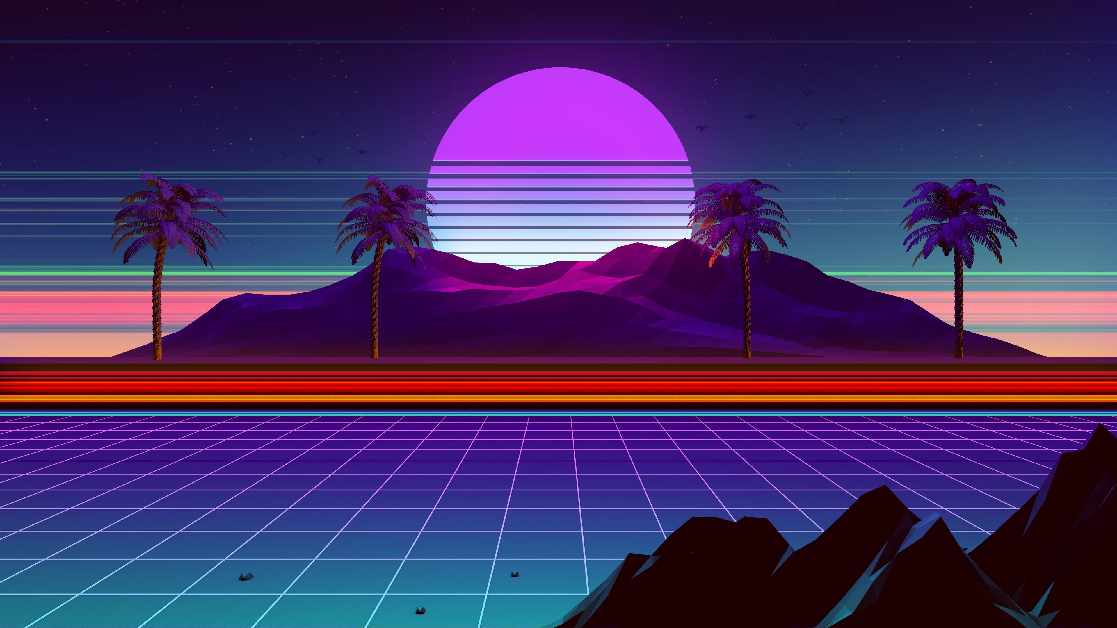 3840 x 2160 · jpeg - Retro Wave 4k, HD Abstract, 4k Wallpapers, Images, Backgrounds, Photos ...