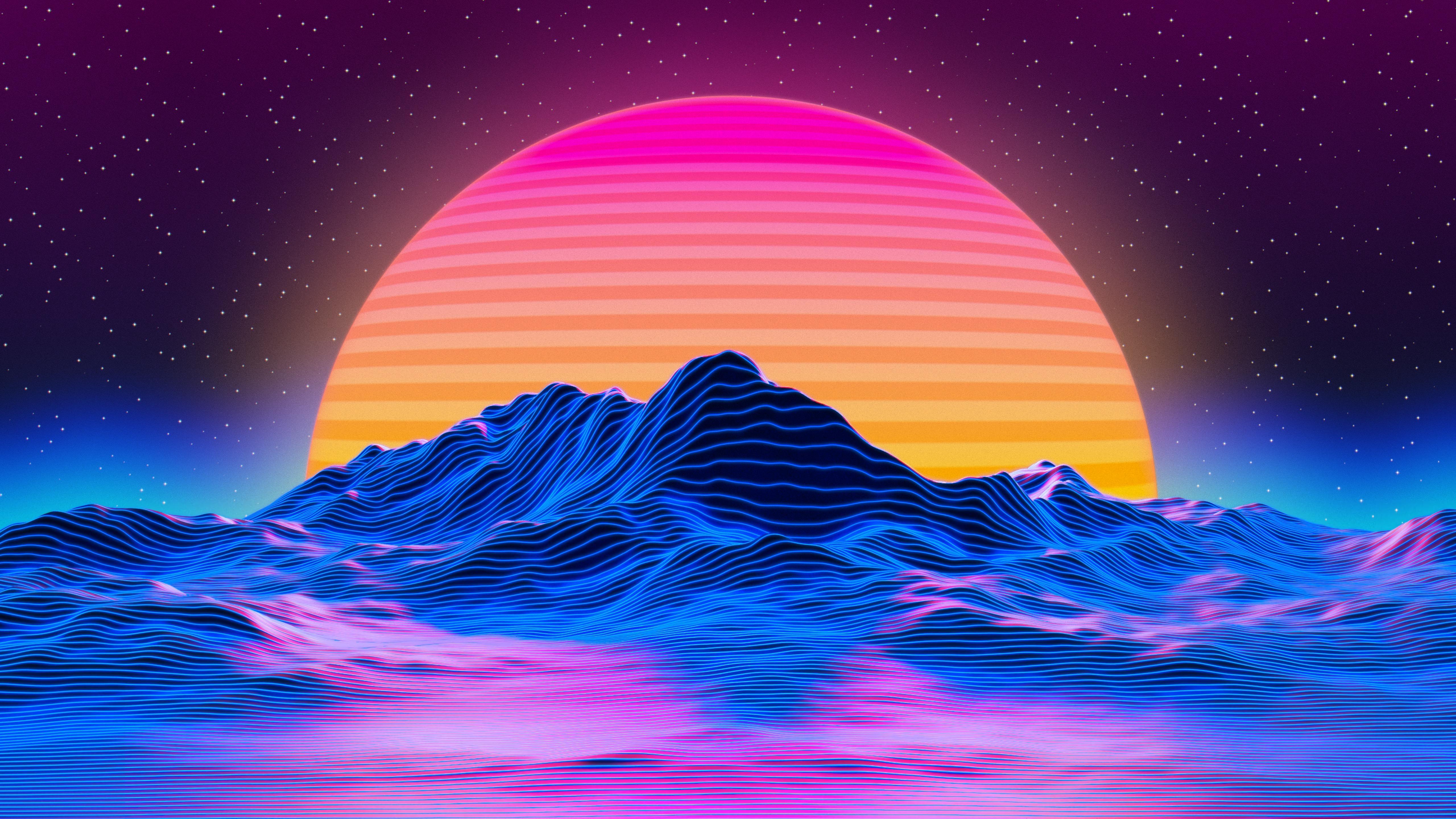 5120 x 2880 · jpeg - Retro Sunset Wallpapers - Top Free Retro Sunset Backgrounds ...