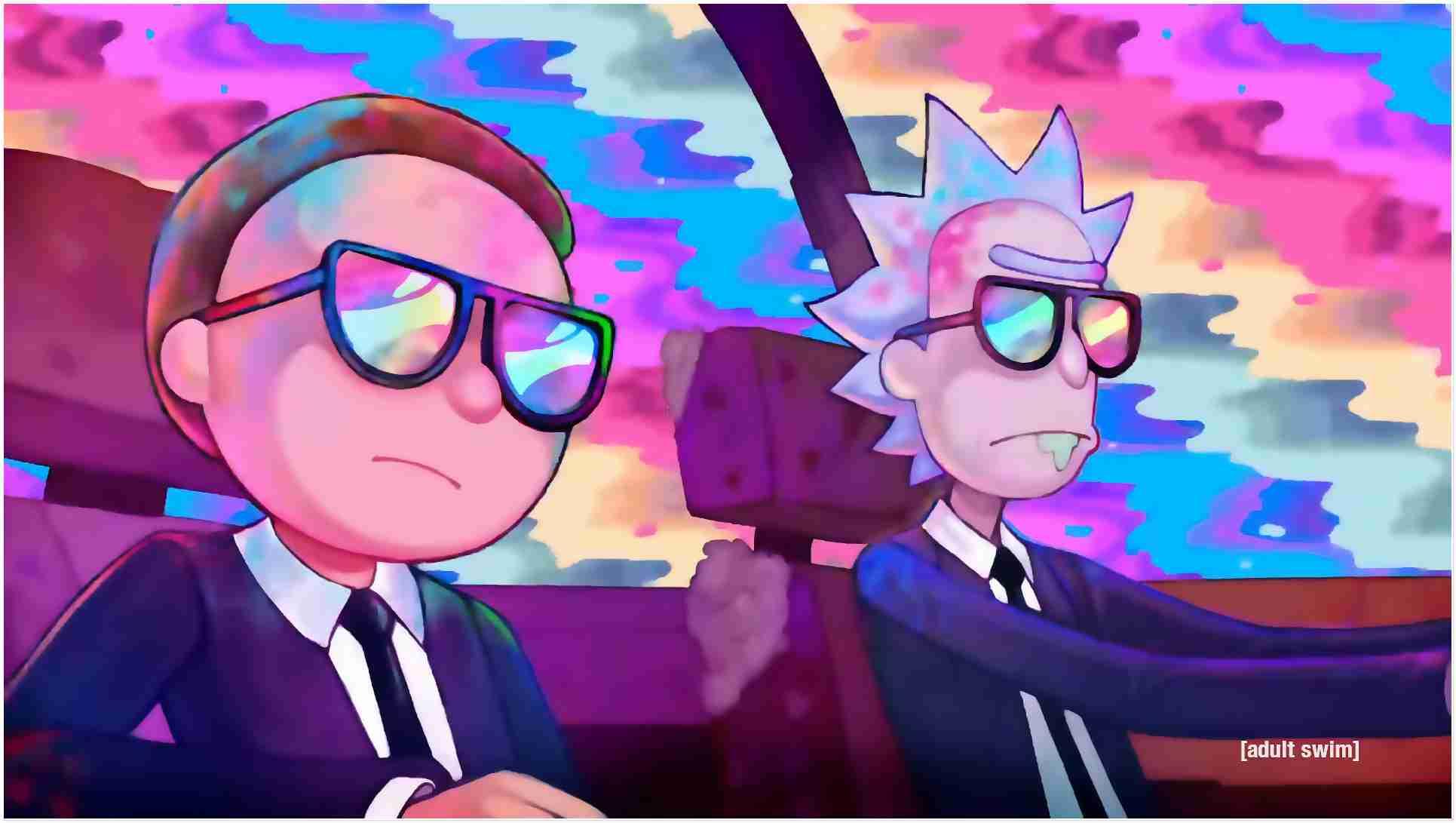 1931 x 1091 · jpeg - Rick and Morty Laptop 70 Wallpapers  Adorable Wallpapers