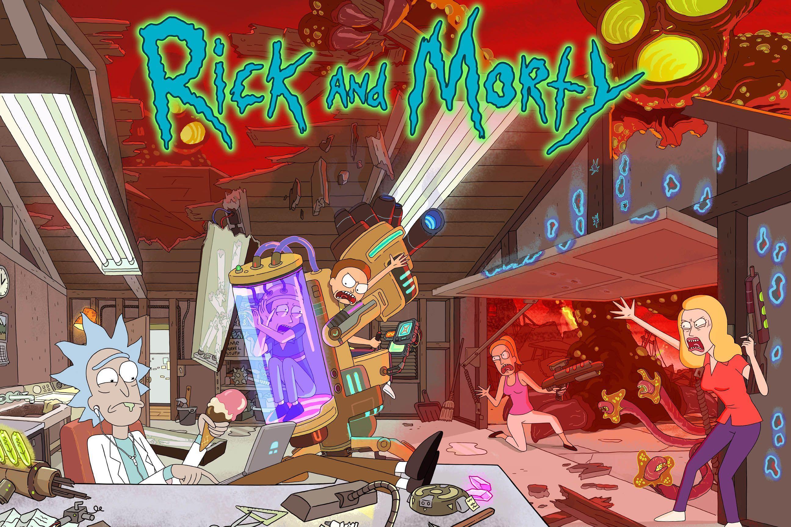 2592 x 1728 · jpeg - Wallpaper Rick And Morty 4K Pc - Rick And Morty 4K Wallpapers ...