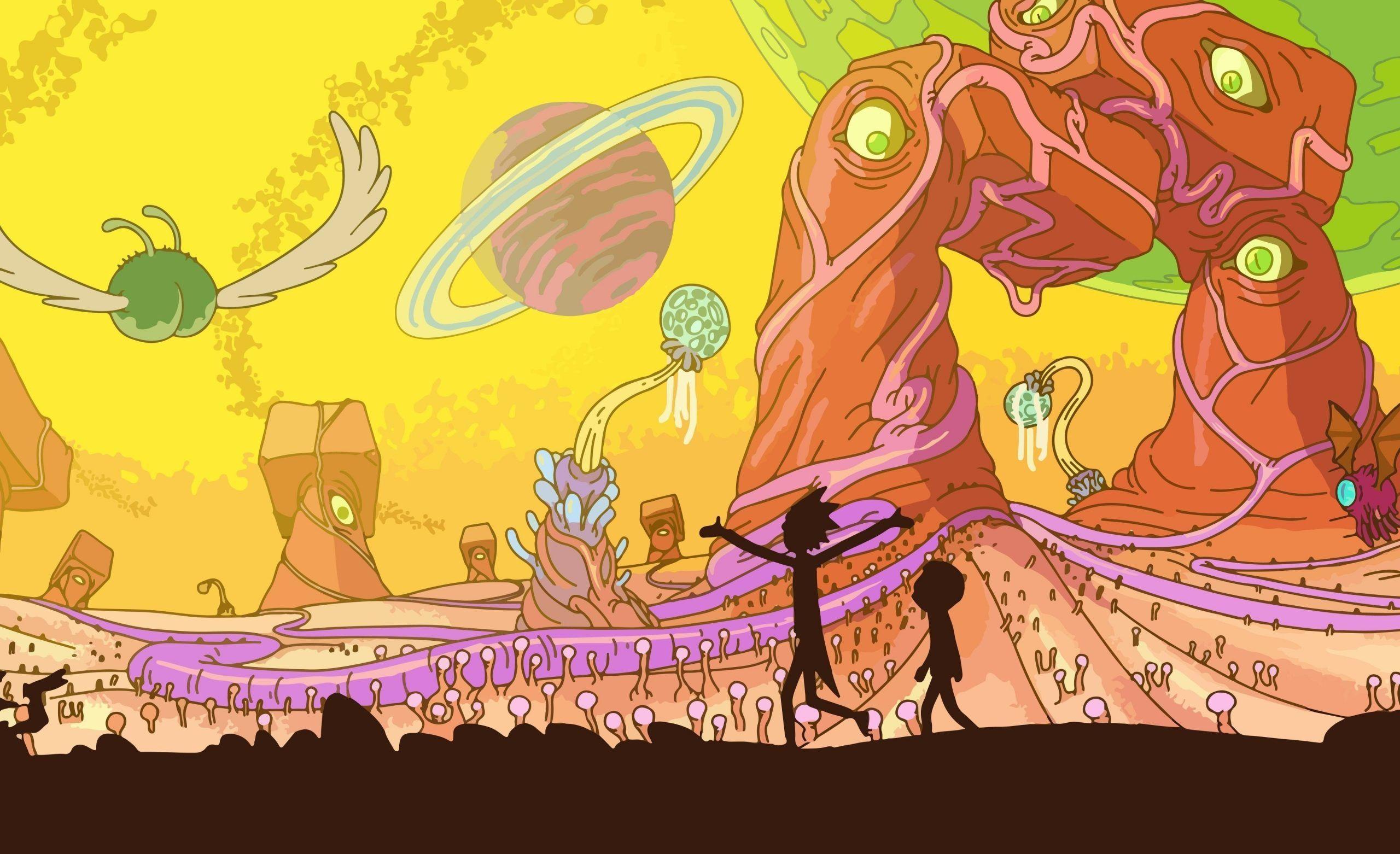 2560 x 1562 · jpeg - 45+ Rick And Morty Retina Wallpaper HD picture - Rick and Morty ...