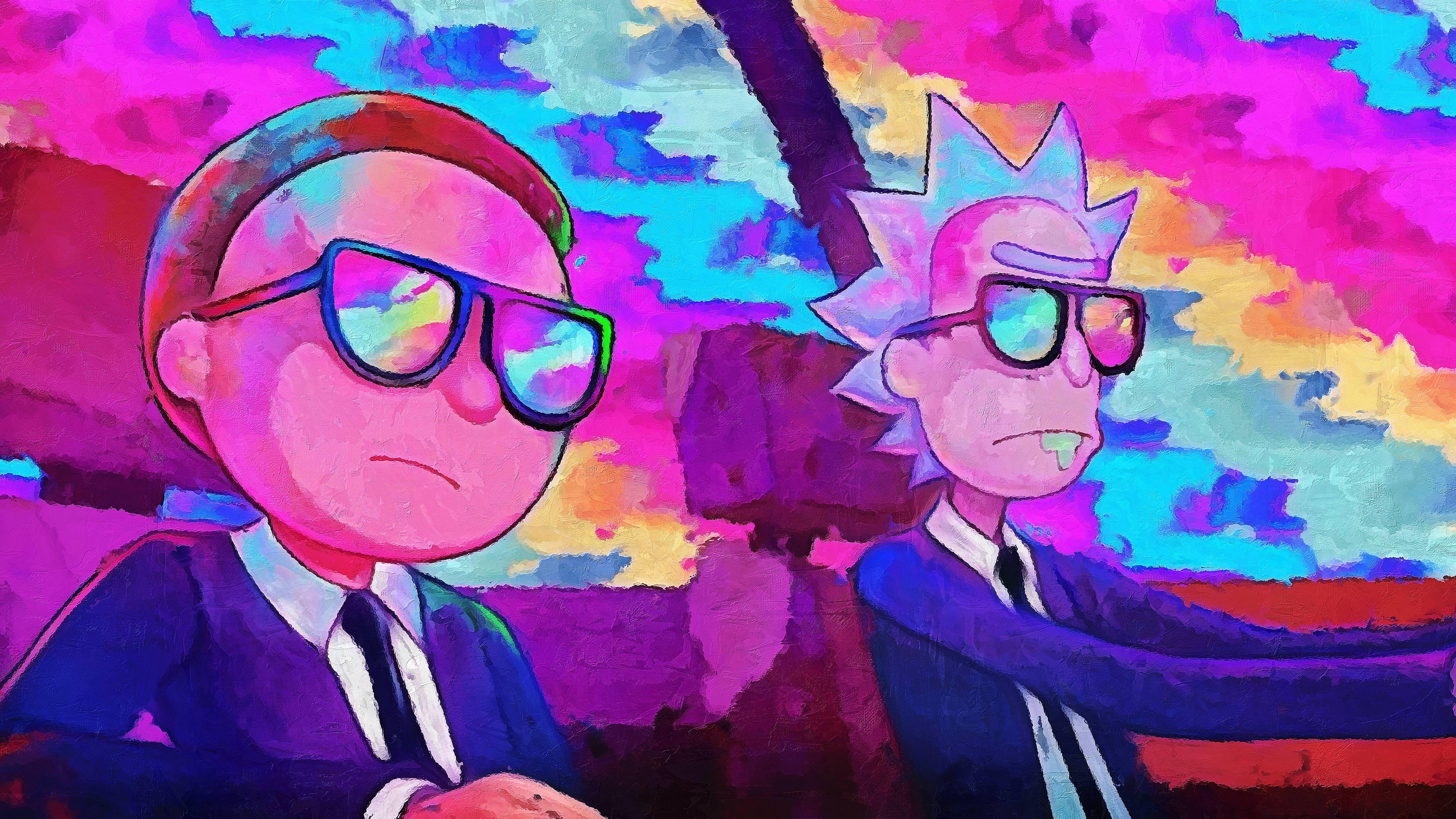 6144 x 3456 · jpeg - Rick And Morty 5k Artwork, HD Tv Shows, 4k Wallpapers, Images ...