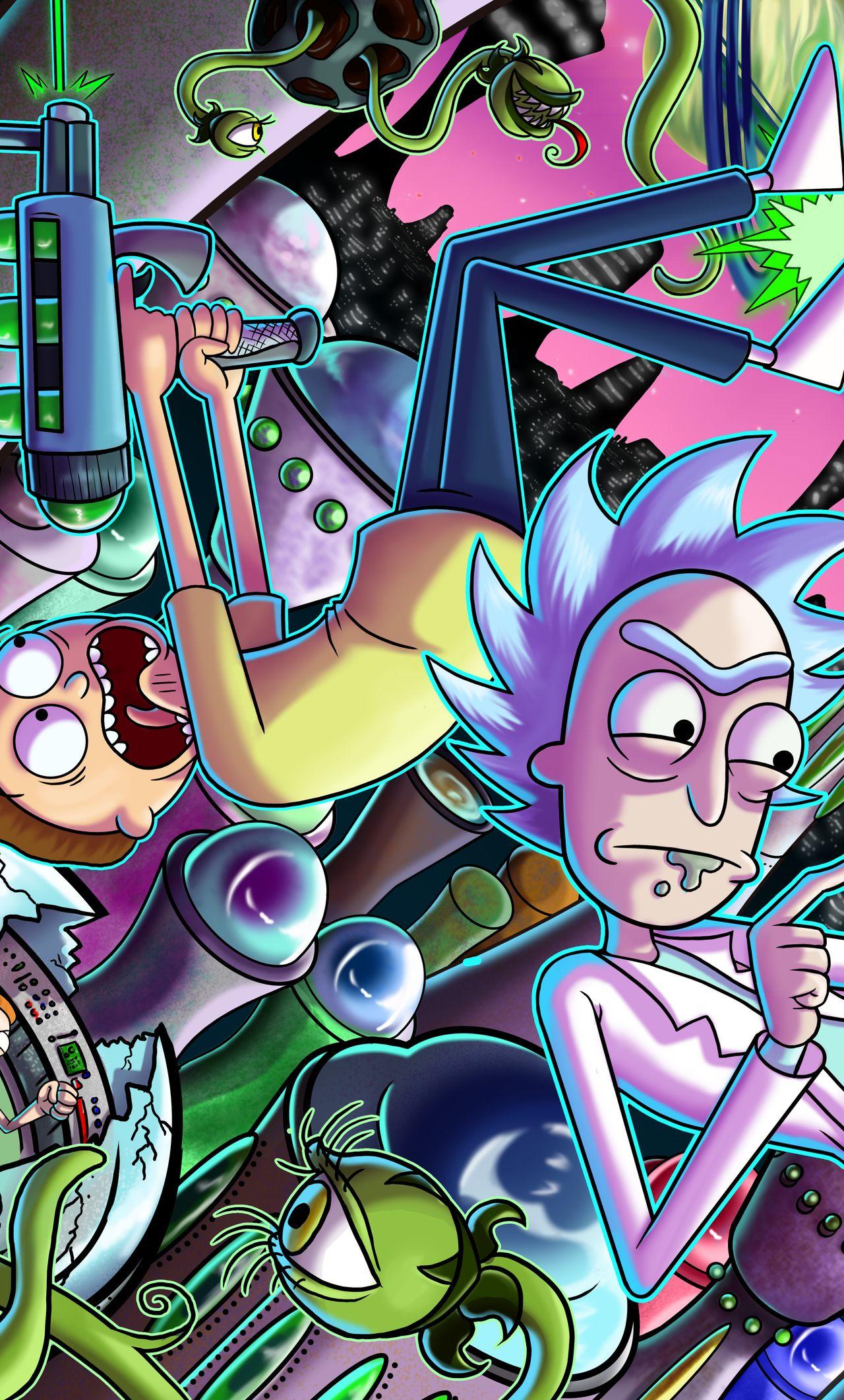 1280 x 2120 · jpeg - Rick and Morty iPhone Wallpapers - Top Free Rick and Morty iPhone ...
