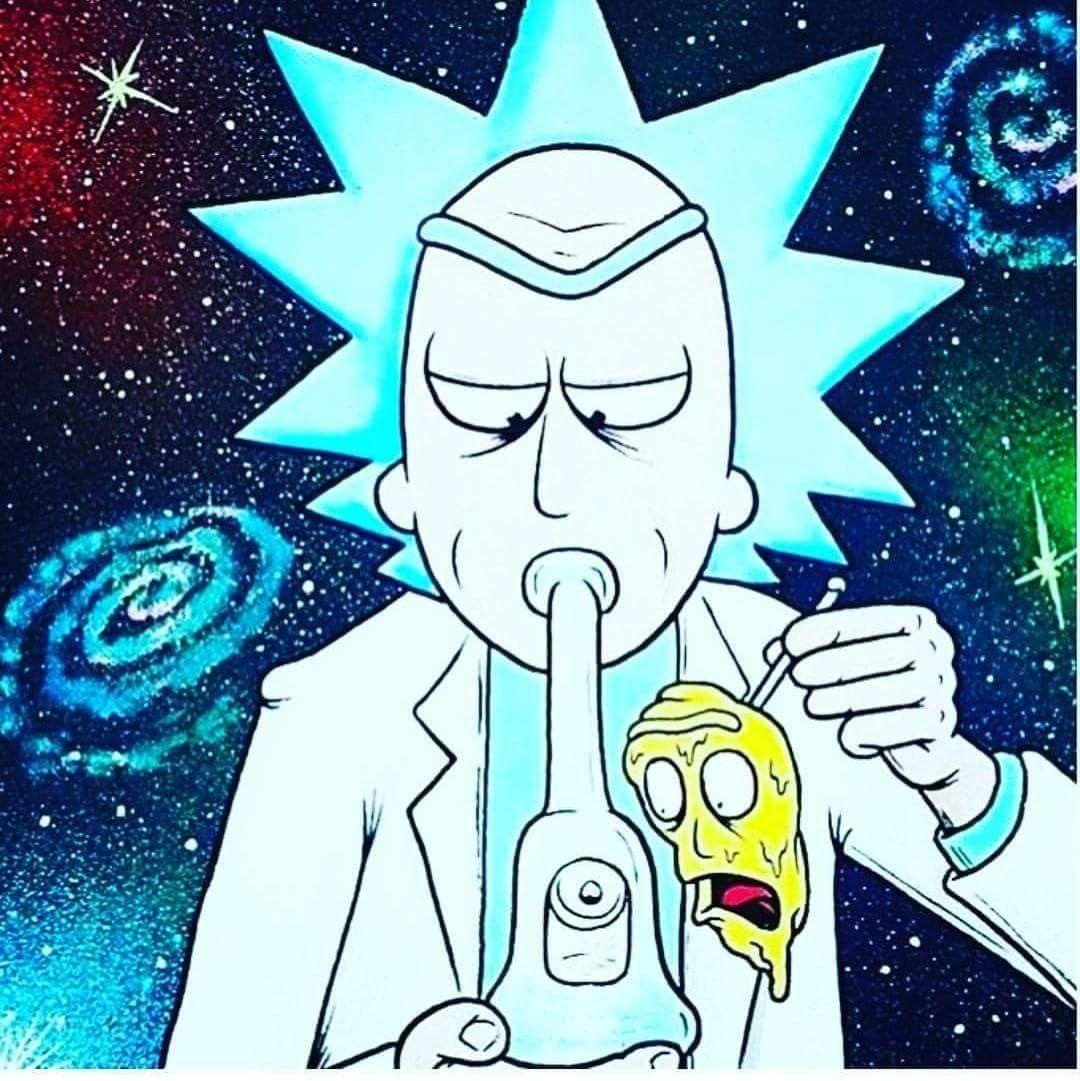 1080 x 1081 · jpeg - Weed Rick And Morty Background : Rick And Morty Weed Wallpaper Supreme ...