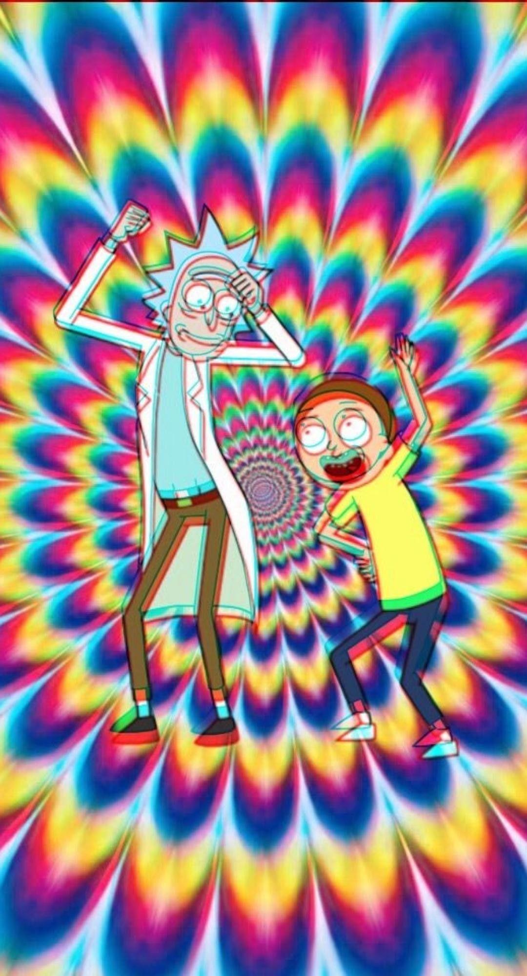1080 x 1999 · jpeg - Rick And Morty Weed Wallpapers - Wallpaper Cave