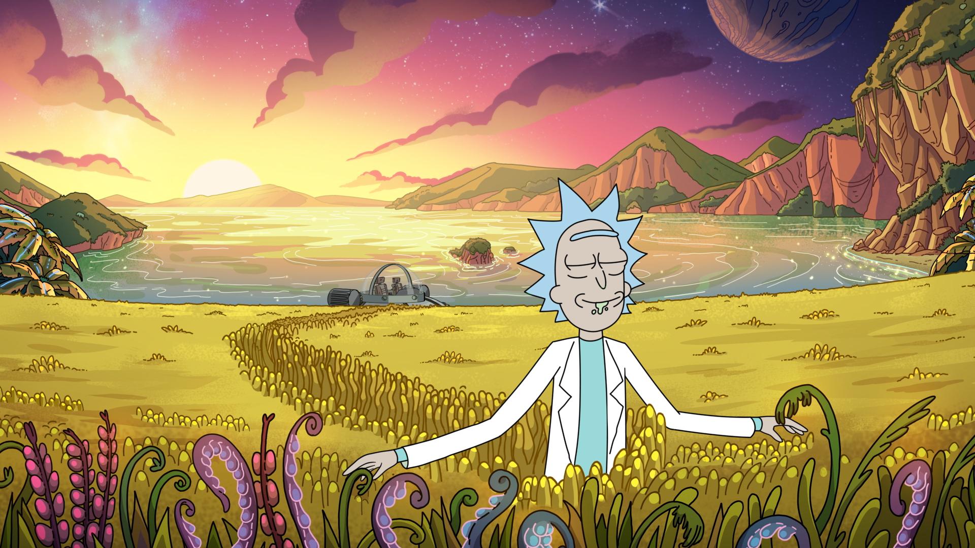 1920 x 1080 · png - Rick and Morty Weed Wallpapers - Top Free Rick and Morty Weed ...