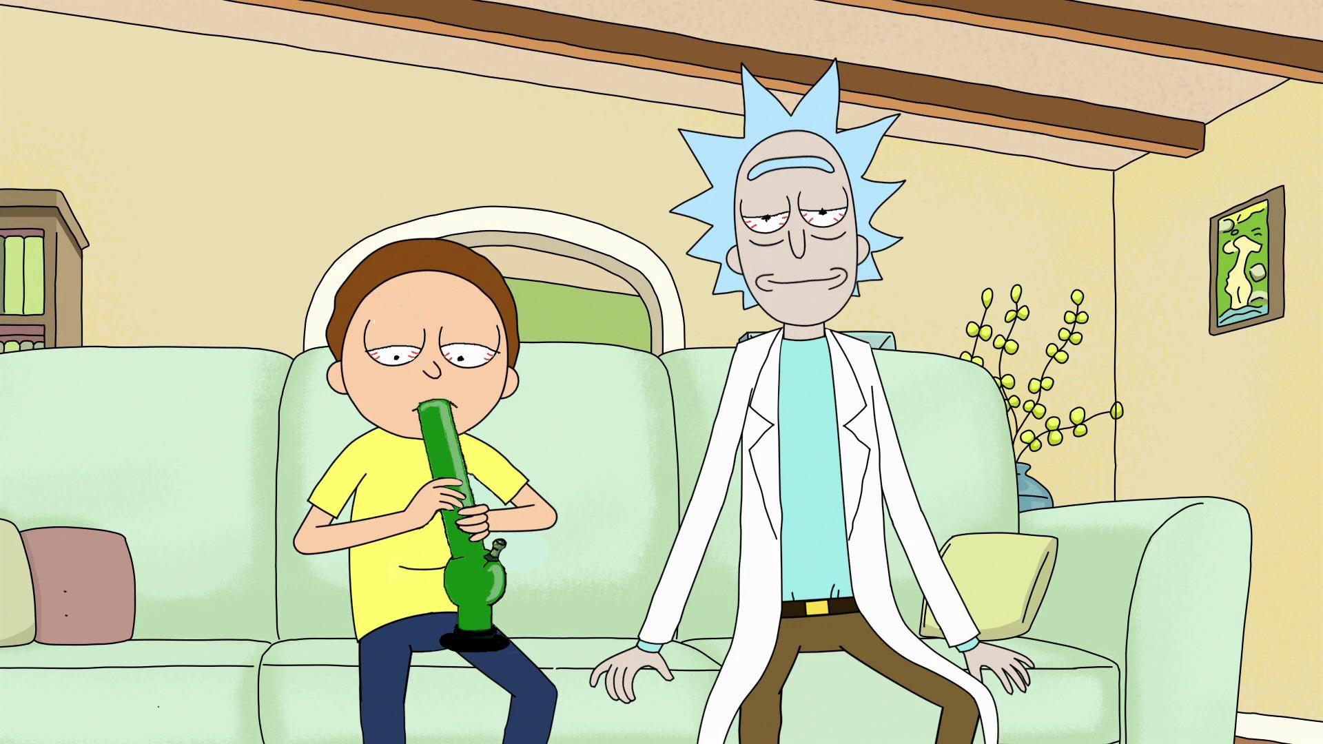 1920 x 1080 · jpeg - Rick and Morty Weed Wallpapers - Top Free Rick and Morty Weed ...