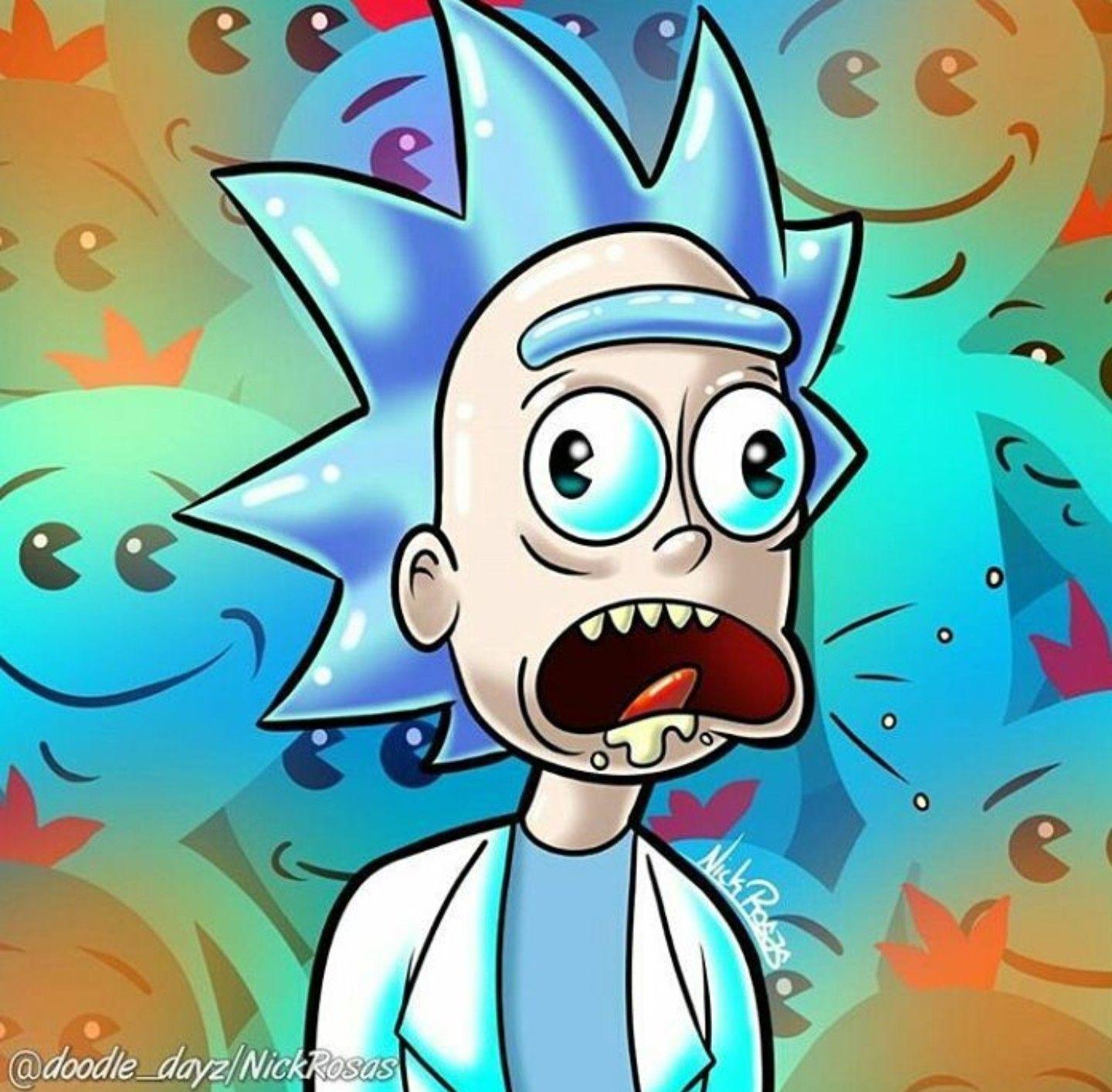 1440 x 1414 · jpeg - Weed Rick And Morty Background - Weed Rick And Morty Background / Rick ...