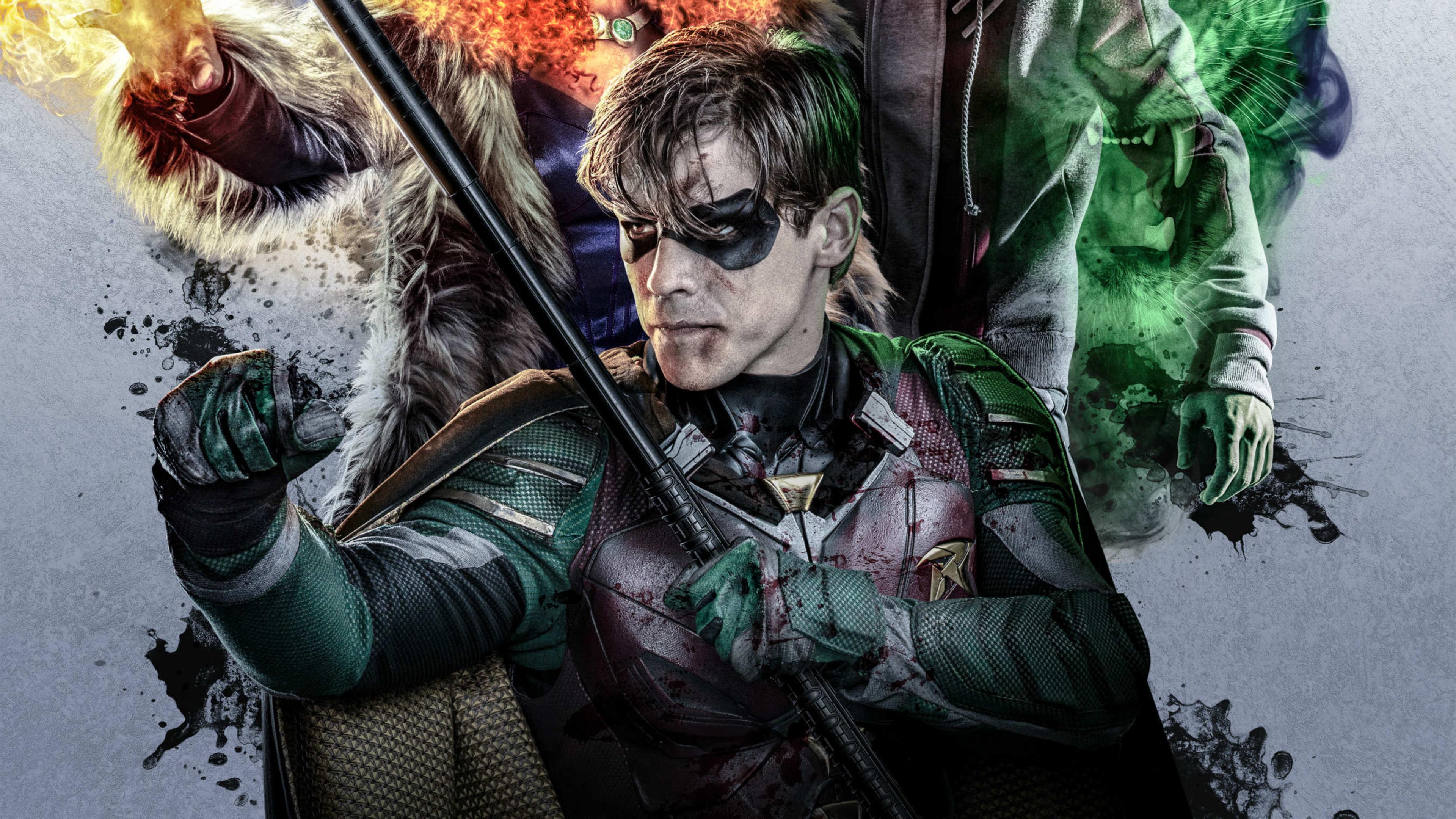 3840 x 2160 · jpeg - 3840x2160 Robin In Titans 2018 4k HD 4k Wallpapers, Images, Backgrounds ...