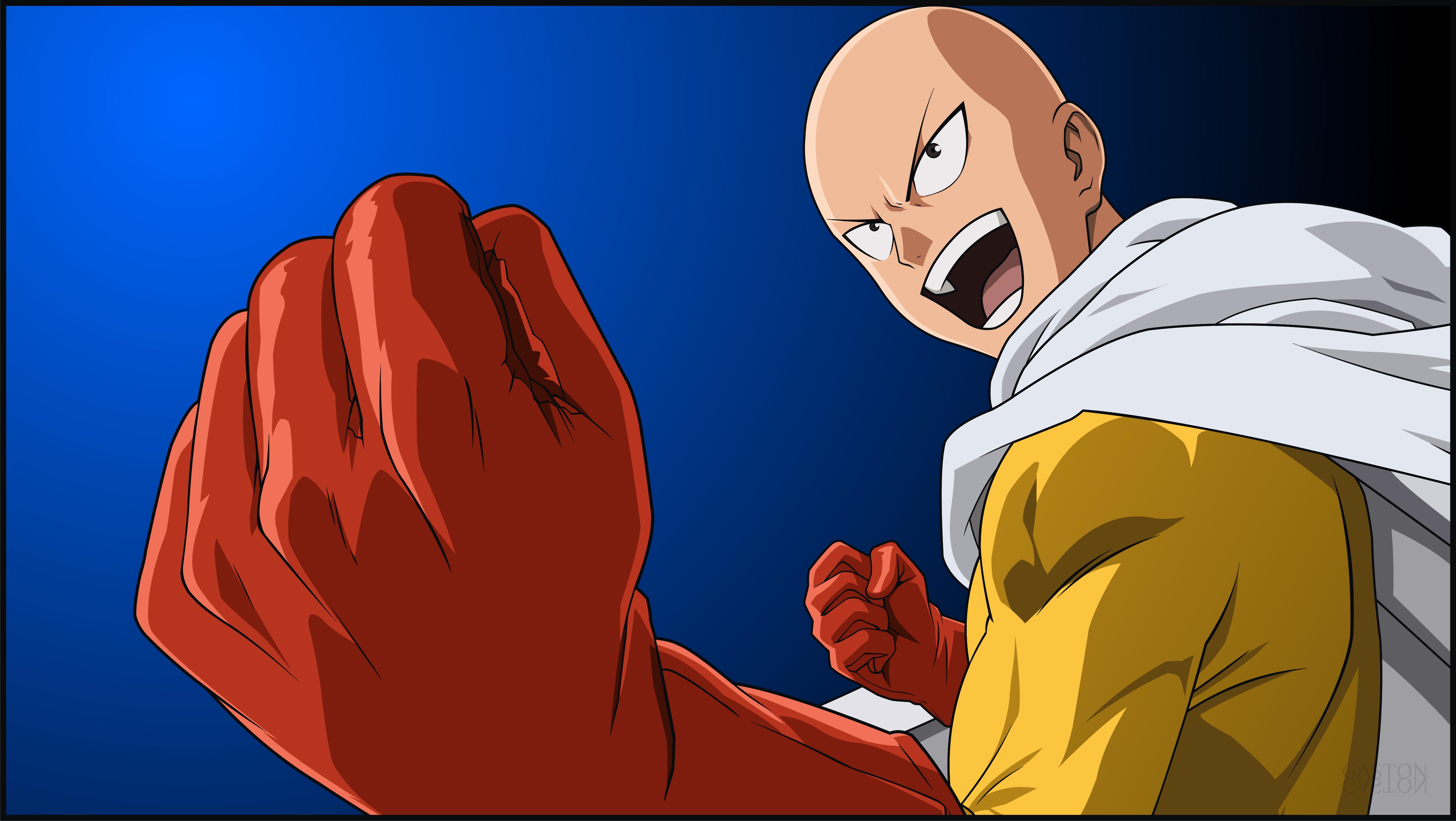 4684 x 2643 · png - One-Punch Man 4k Ultra HD Wallpaper | Background Image | 4684x2643 | ID ...
