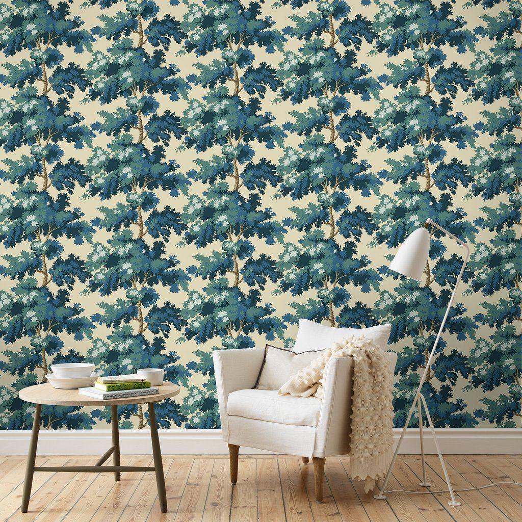 1024 x 1024 · jpeg - Tea and Kate Sandberg wallpaper | Dark blue wallpaper, Blue wallpapers ...