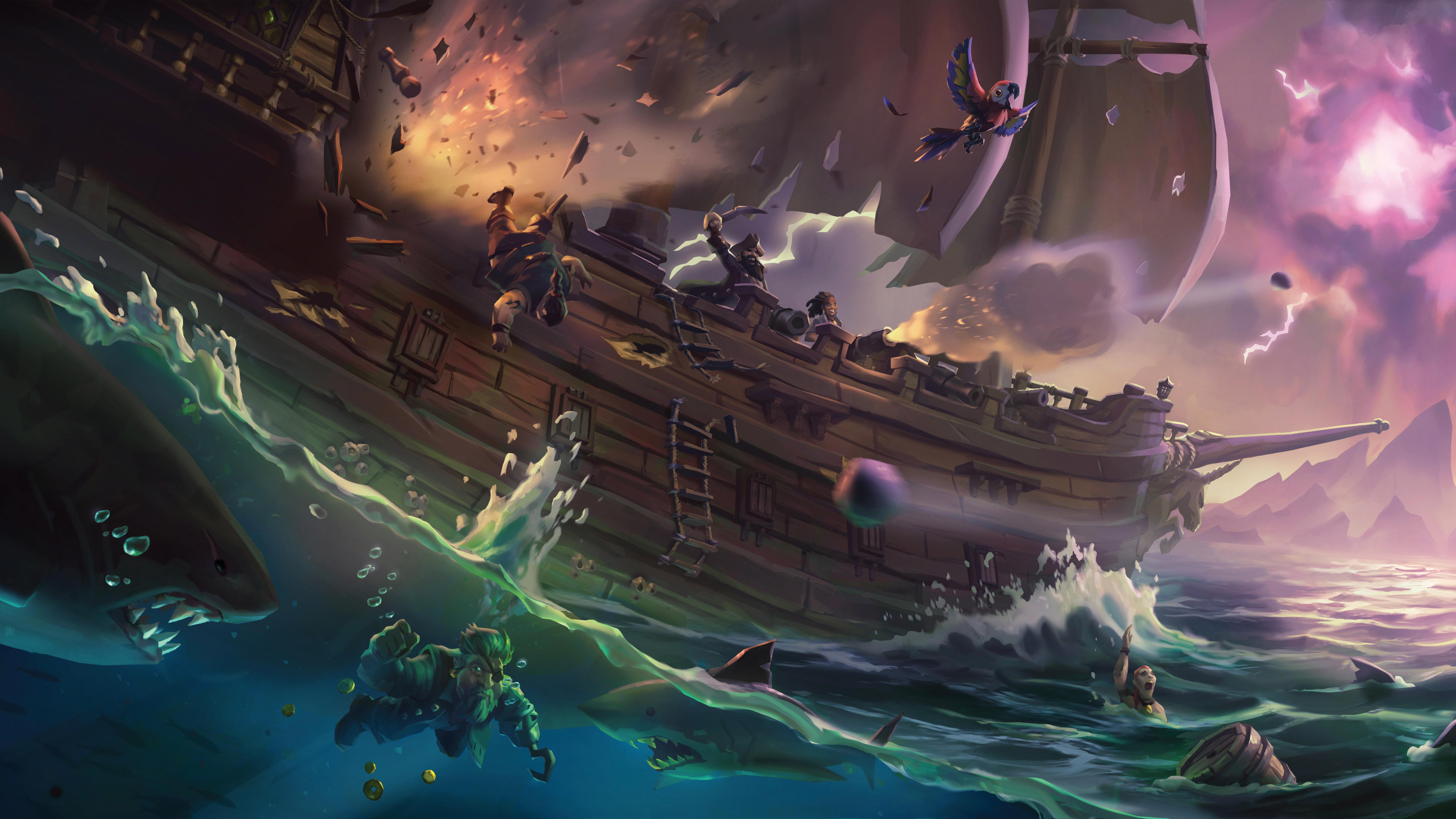 6301 x 3544 · jpeg - 3840x2160 Sea Of Thieves 4k HD 4k Wallpapers, Images, Backgrounds ...