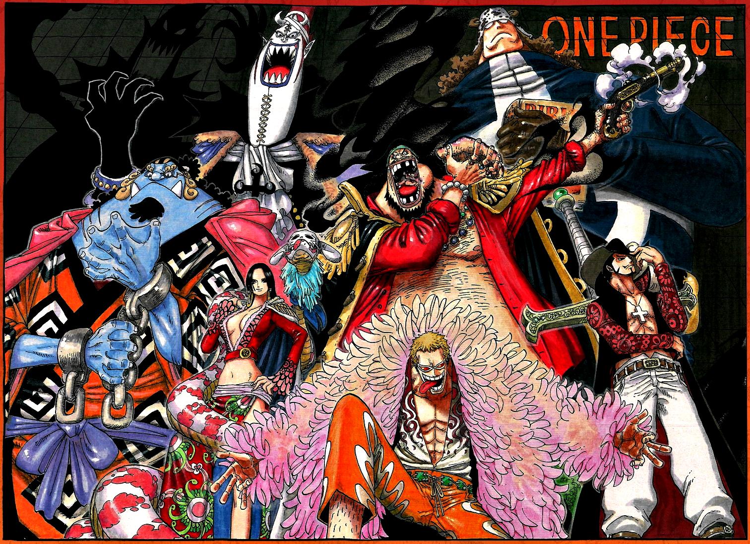 1512 x 1096 · png - Universo Animanga: Os Shichibukai de One Piece