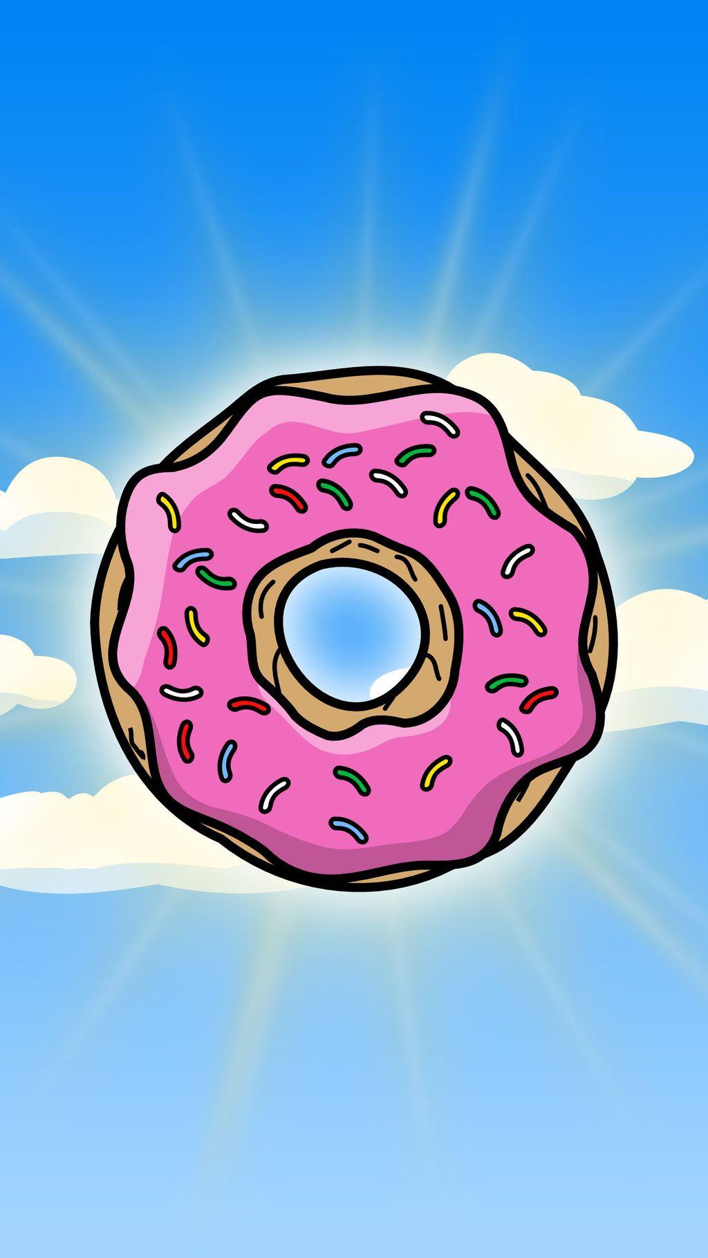 1024 x 1820 · jpeg - Simpsons Donut Wallpapers - Top Free Simpsons Donut Backgrounds ...