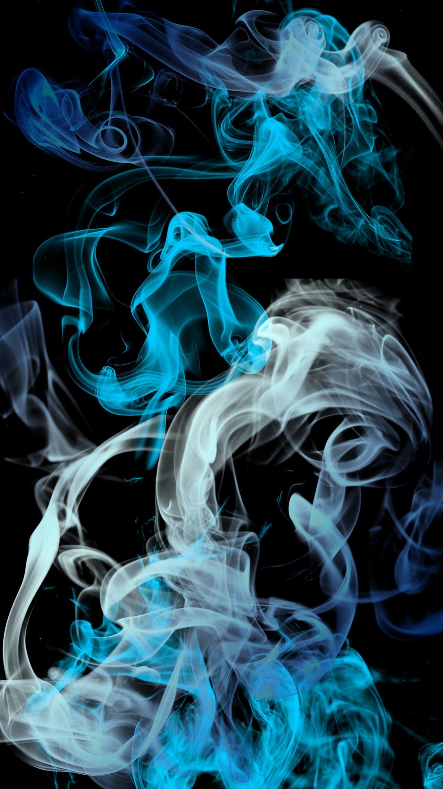 1480 x 2631 · jpeg - blue grey black smoke background iphone retina | Smoke wallpaper, Black ...