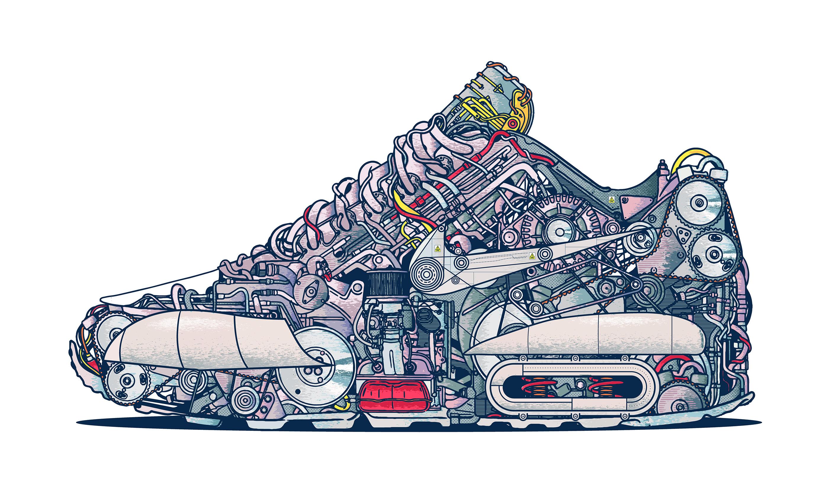 2800 x 1680 · png - Pin by Sirup on illustrate in 2020 | Sneaker posters, Nike art ...
