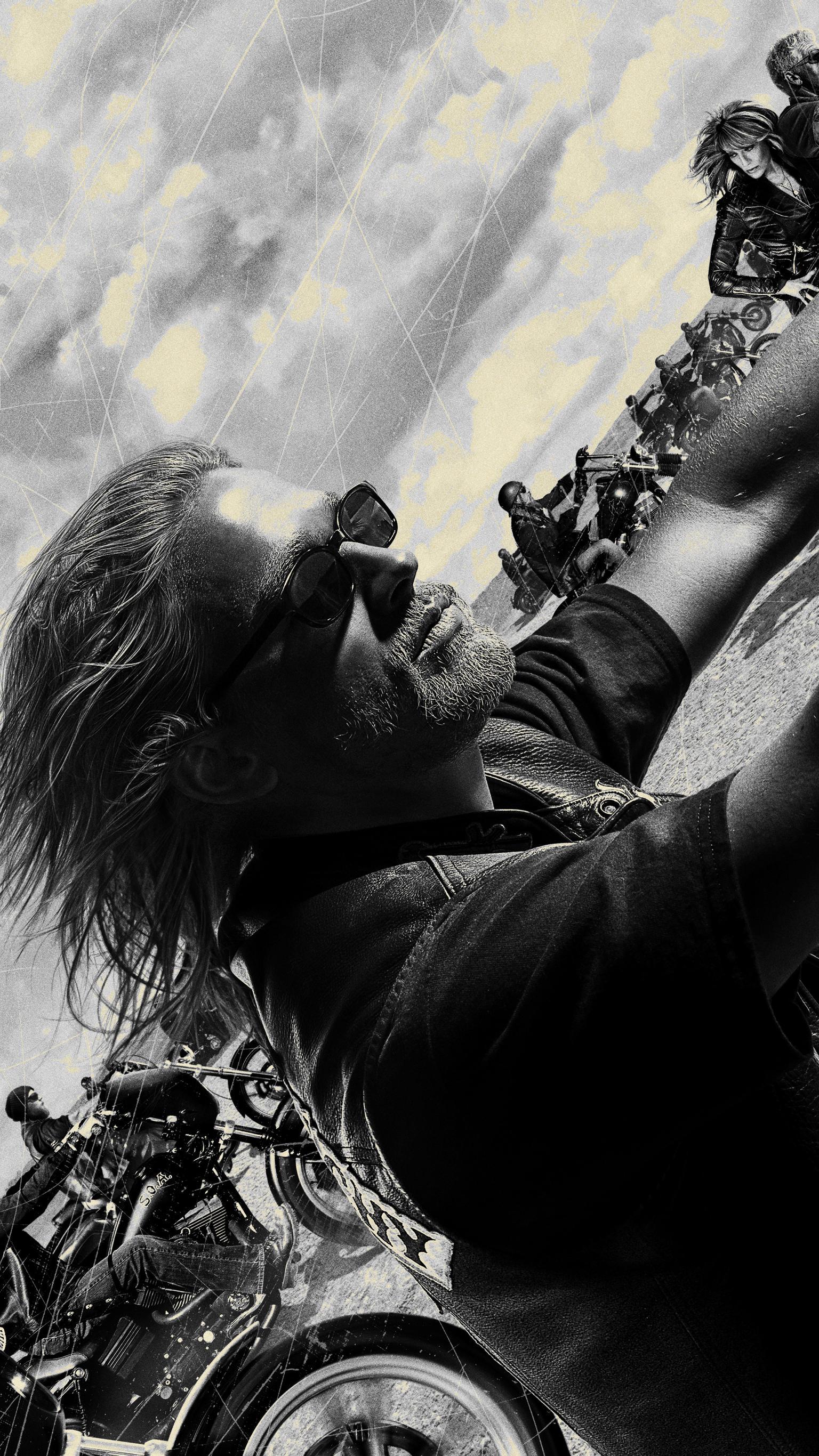 1536 x 2732 · jpeg - Sons of Anarchy Phone Wallpaper | Moviemania