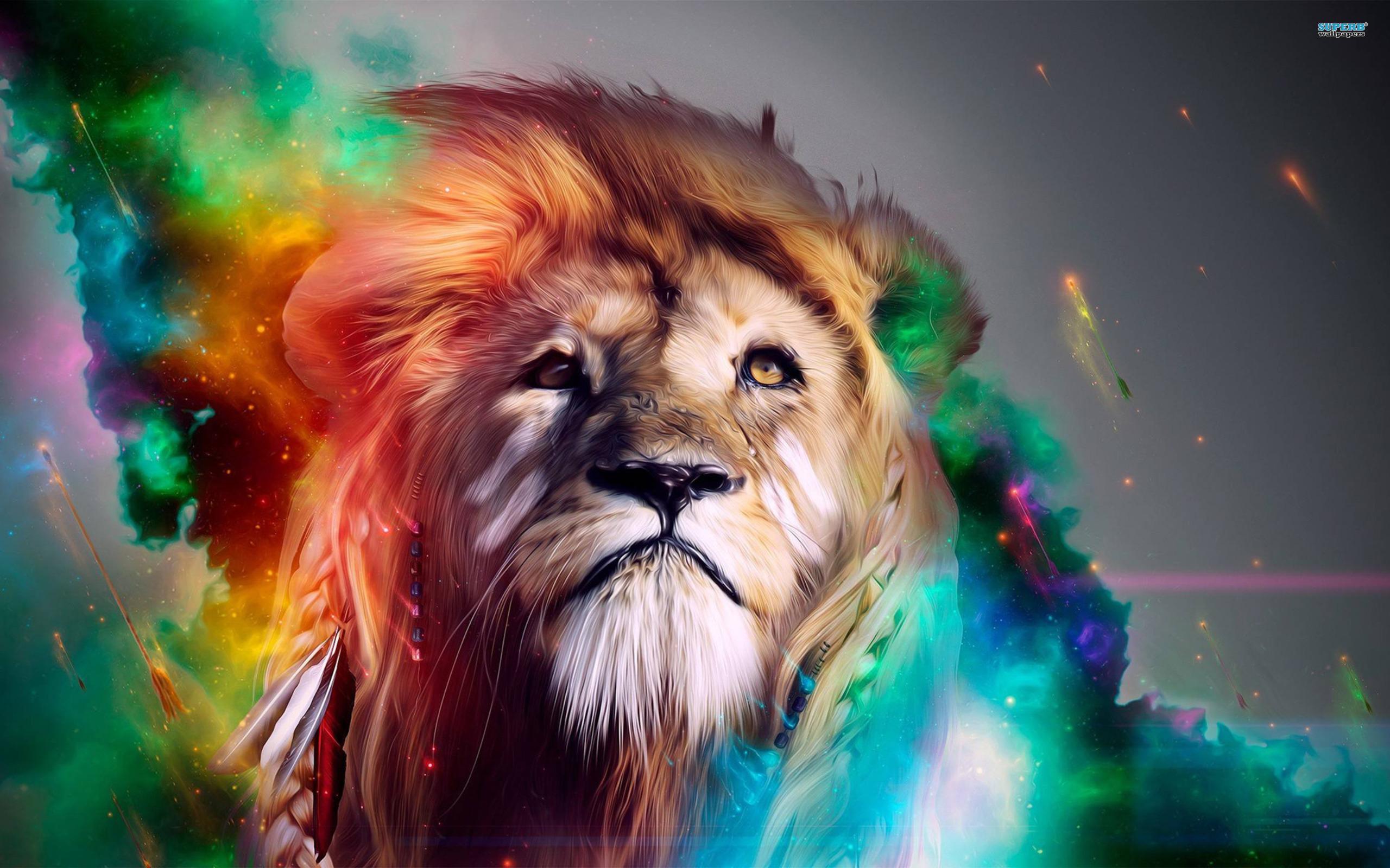 2560 x 1600 · jpeg - Download Lion Galaxy Wallpaper Gallery