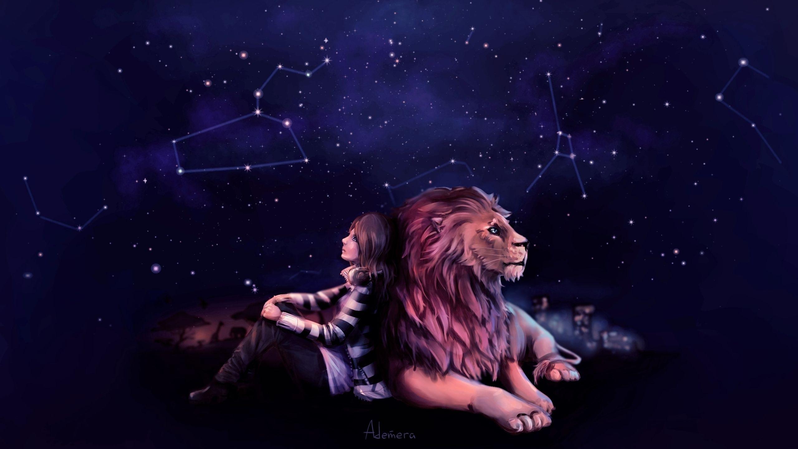 2560 x 1440 · jpeg - Space Lion Wallpapers - Top Free Space Lion Backgrounds - WallpaperAccess