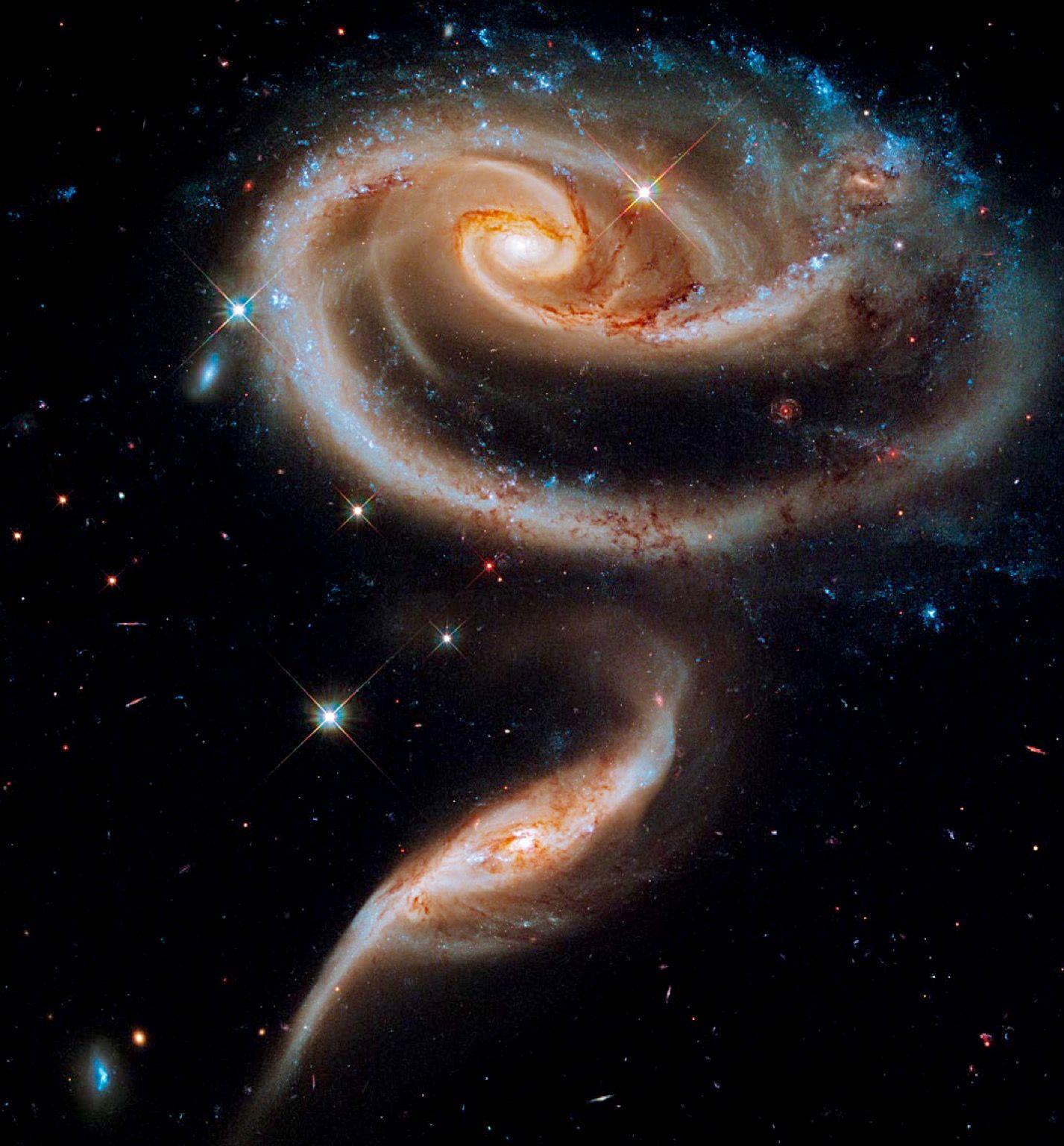 1427 x 1536 · jpeg - Arp 273 spiral galaxies | Space pictures, Space images, Space telescope