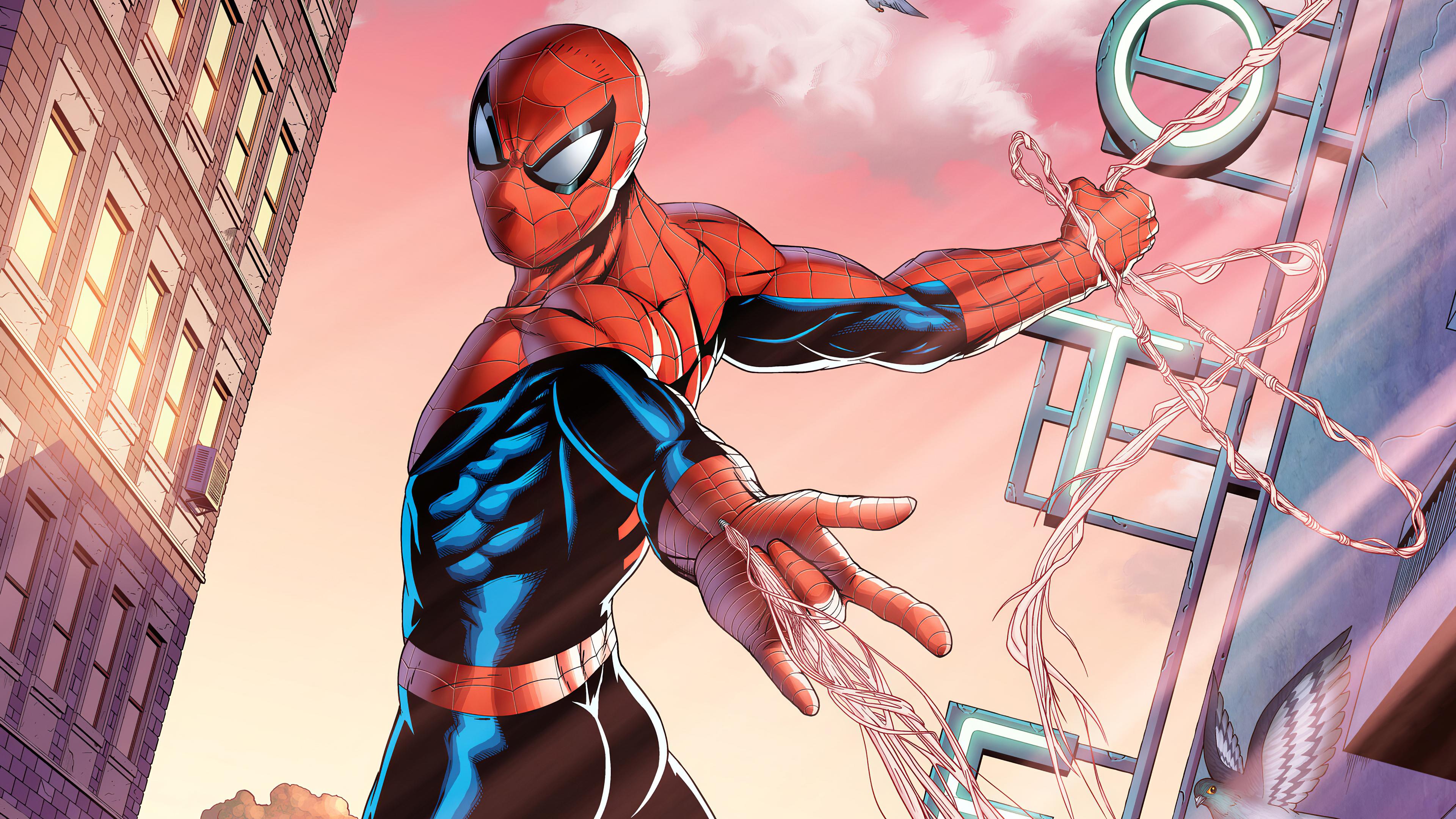 3840 x 2160 · jpeg - Spiderman 4k Art New, HD Superheroes, 4k Wallpapers, Images ...