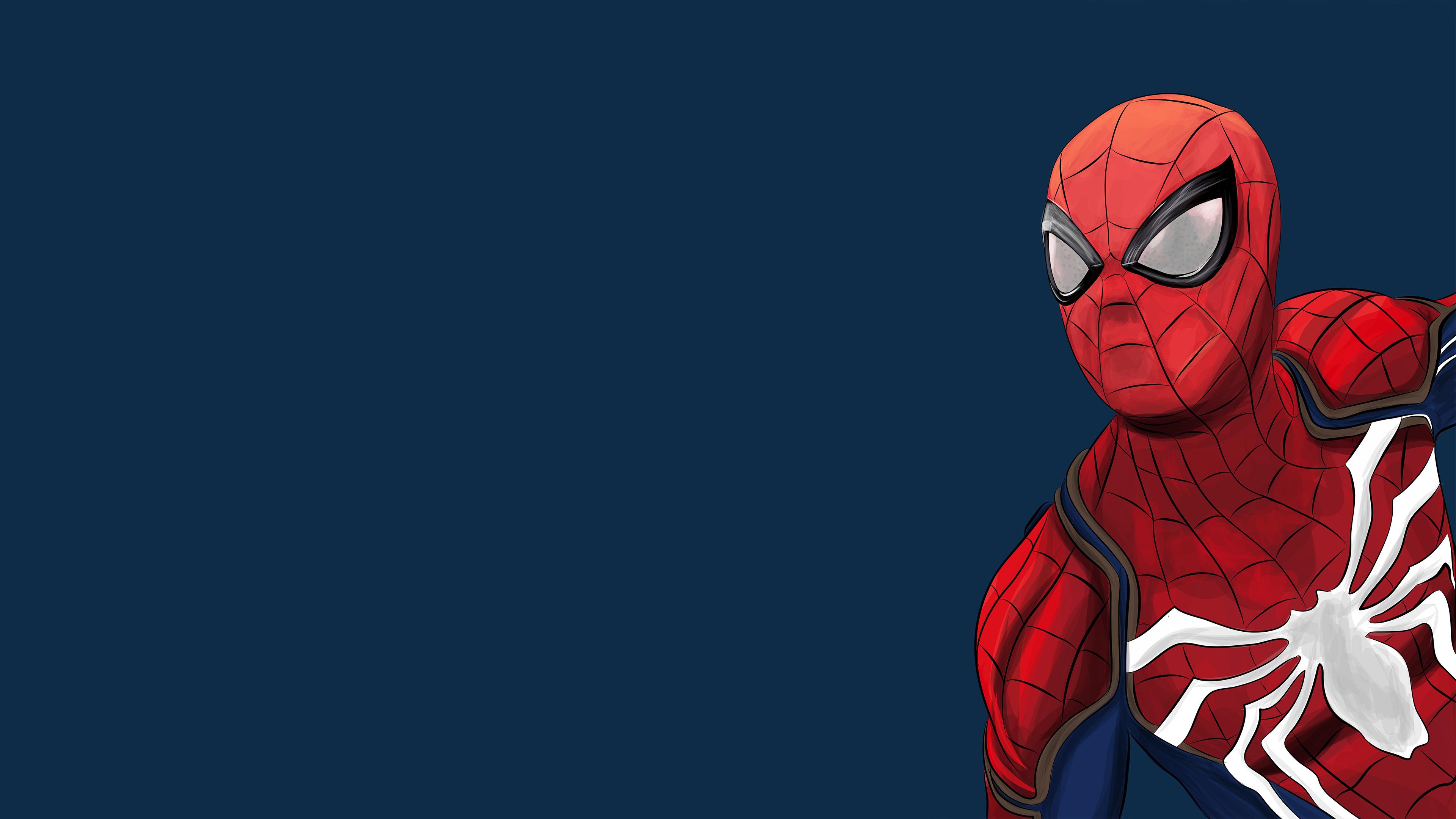 3840 x 2160 · jpeg - Spiderman Ps4 Artwork 4k 2018, HD Superheroes, 4k Wallpapers, Images ...