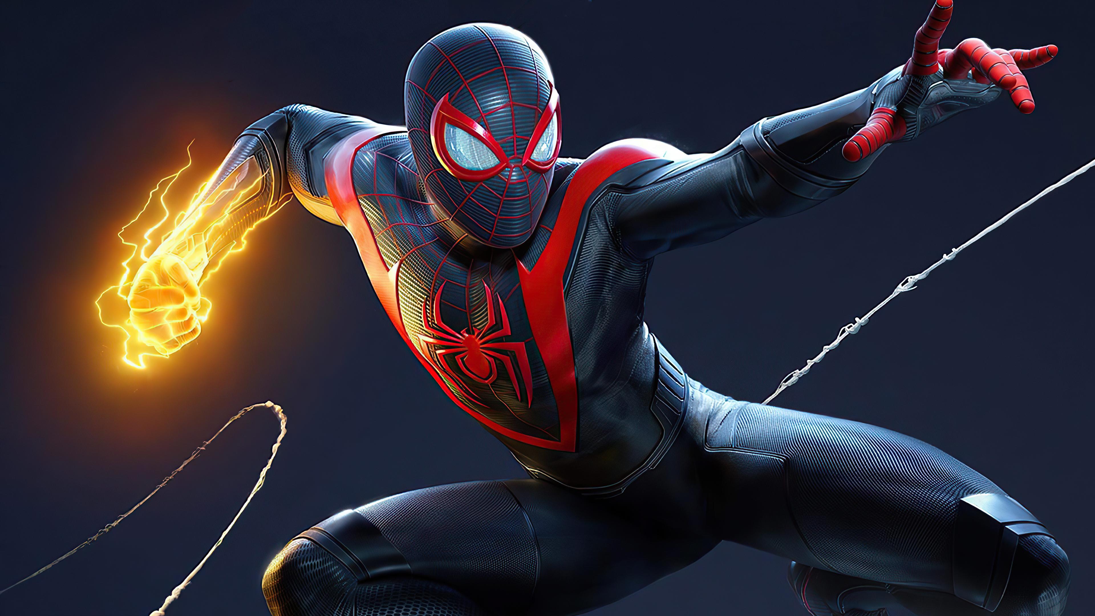 3840 x 2160 · jpeg - Marvel Spider Man Miles Morales, HD Games, 4k Wallpapers, Images ...