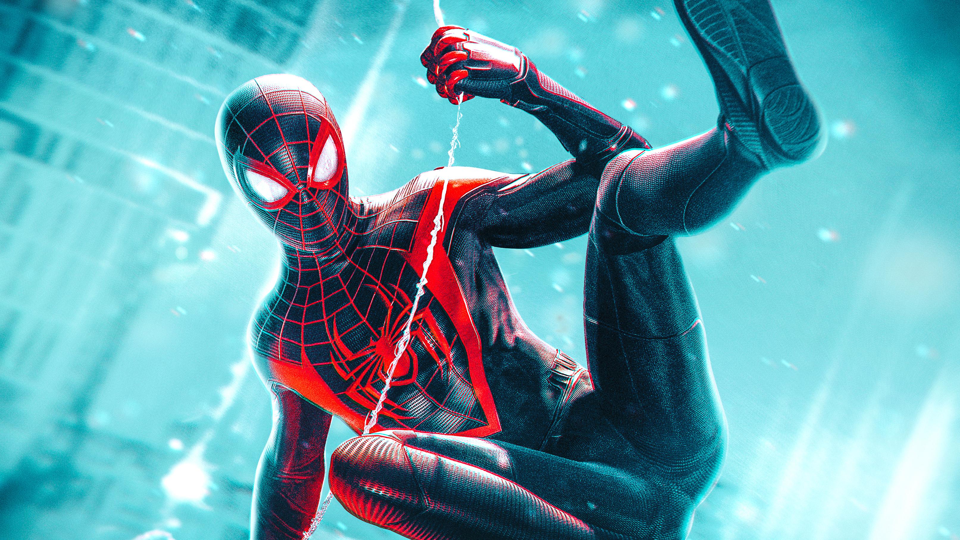 3226 x 1815 · jpeg - Marvel Spider Man Miles Morales 2020, HD Superheroes, 4k Wallpapers ...
