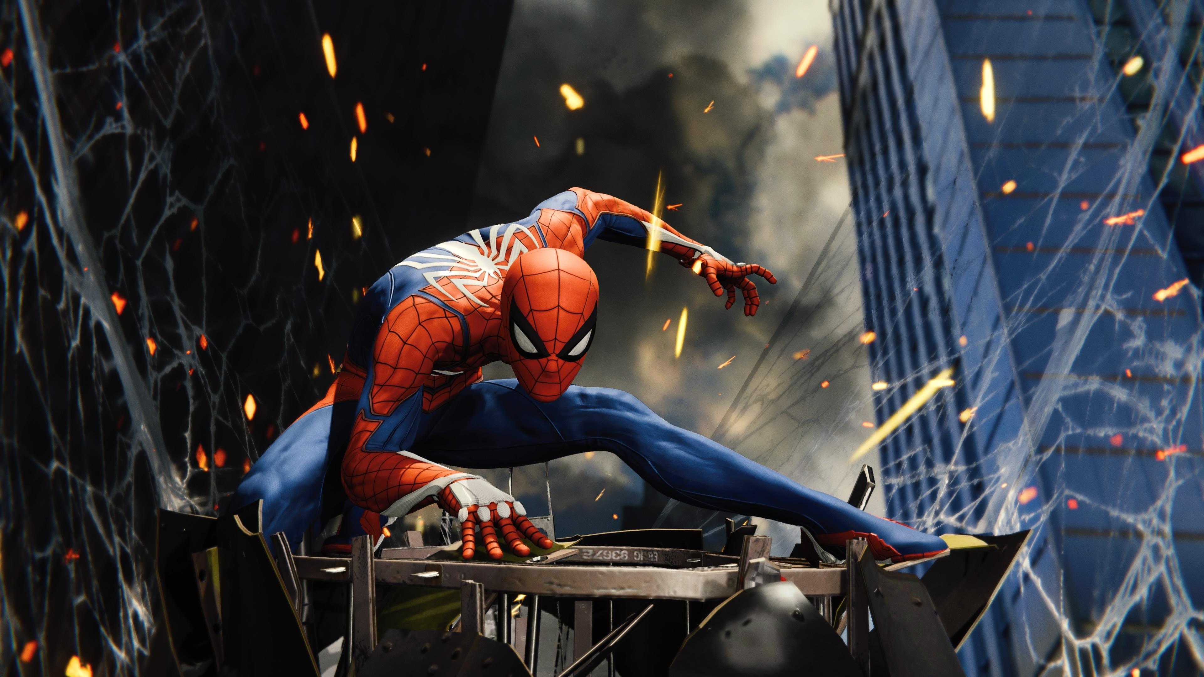 3840 x 2160 · jpeg - Spiderman Ps4 4k Pro, HD Games, 4k Wallpapers, Images, Backgrounds ...