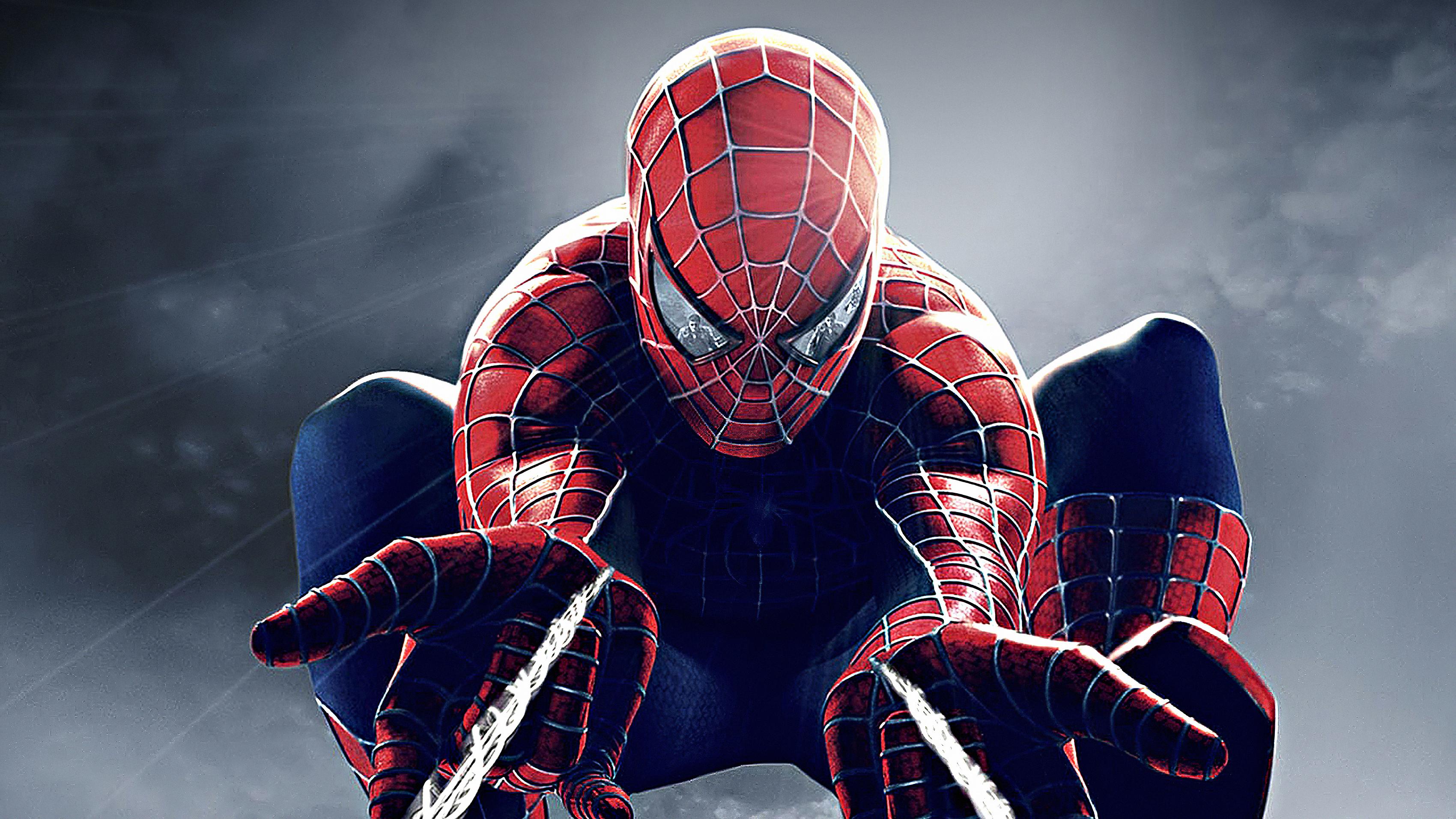 3400 x 1913 · jpeg - Spider Man Spiderweb, HD Superheroes, 4k Wallpapers, Images ...