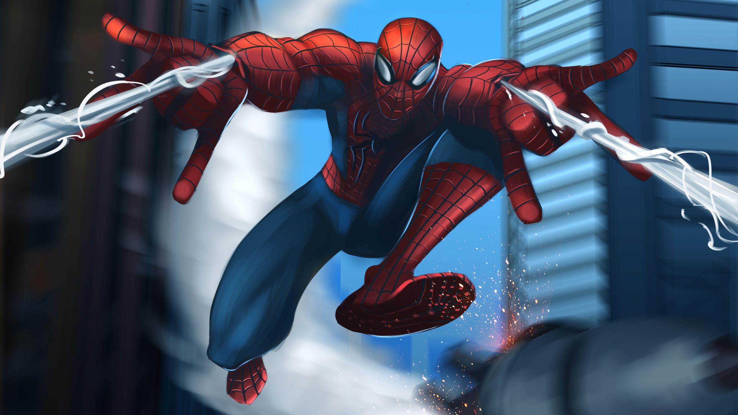 2550 x 1434 · jpeg - Spider-Man Web Shooters Wallpapers - Wallpaper Cave
