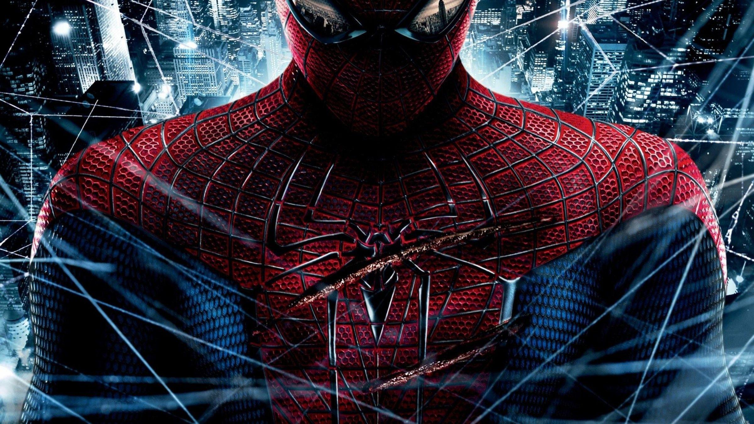 2400 x 1350 · jpeg - Spider-Man Web Wallpapers - Top Free Spider-Man Web Backgrounds ...