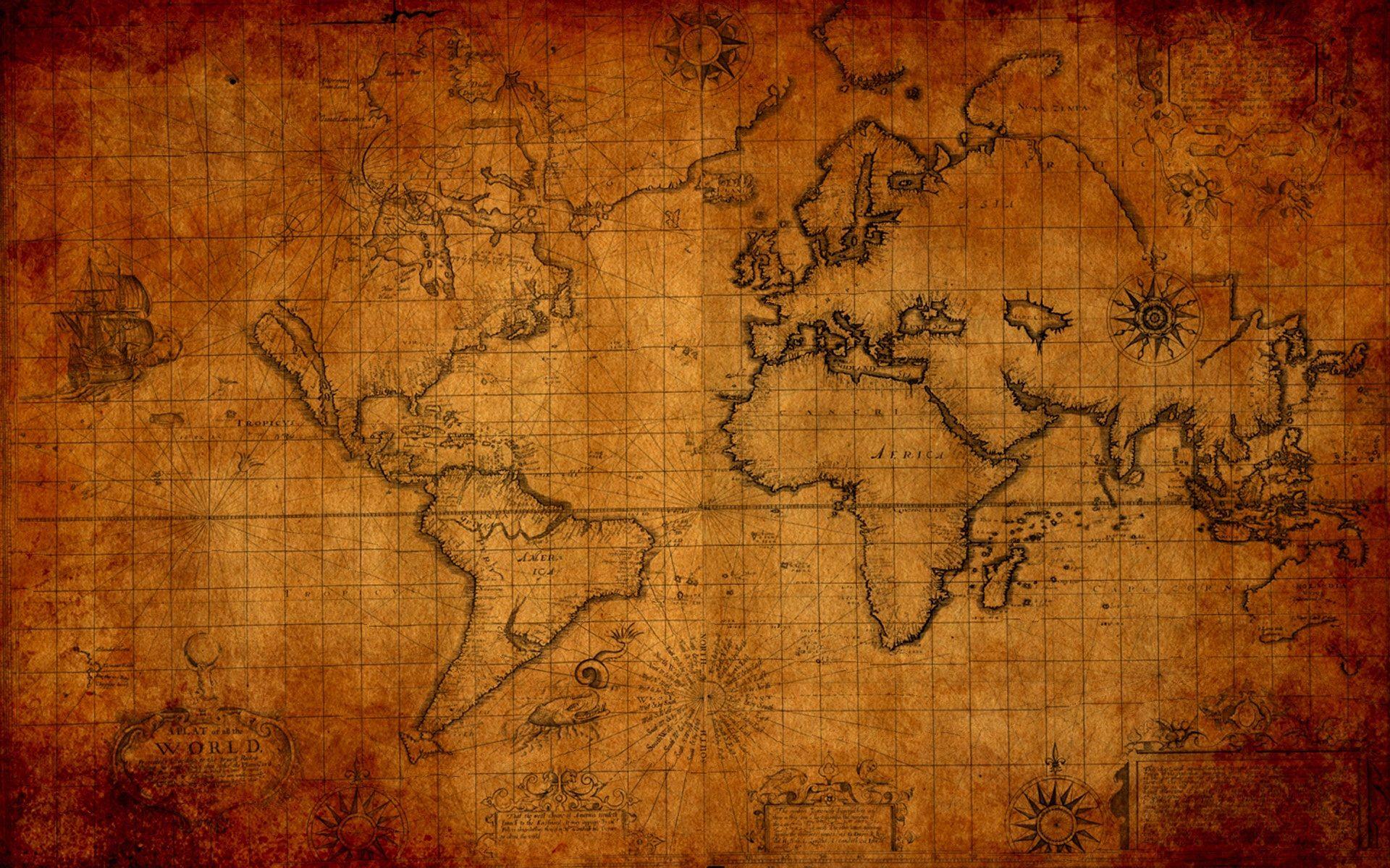 1920 x 1200 · jpeg - Old world map | Steampunk | Pinterest | Map globe, Chalk paint and Room